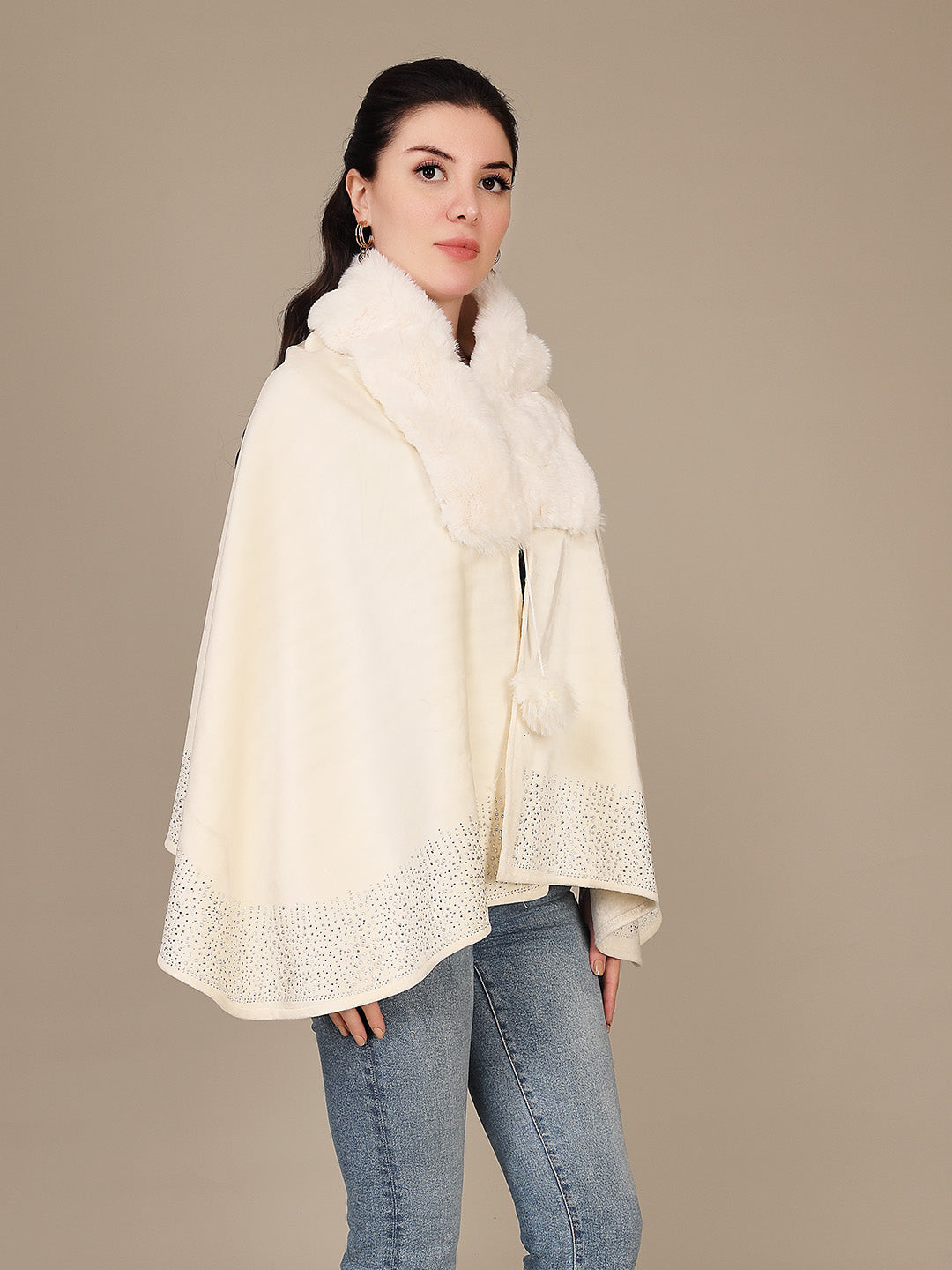 Elegant Drape Shrug