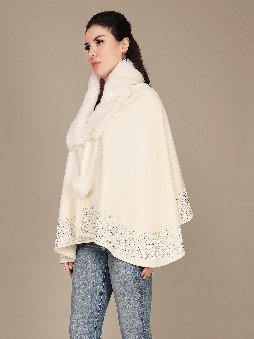 Elegant Drape Shrug