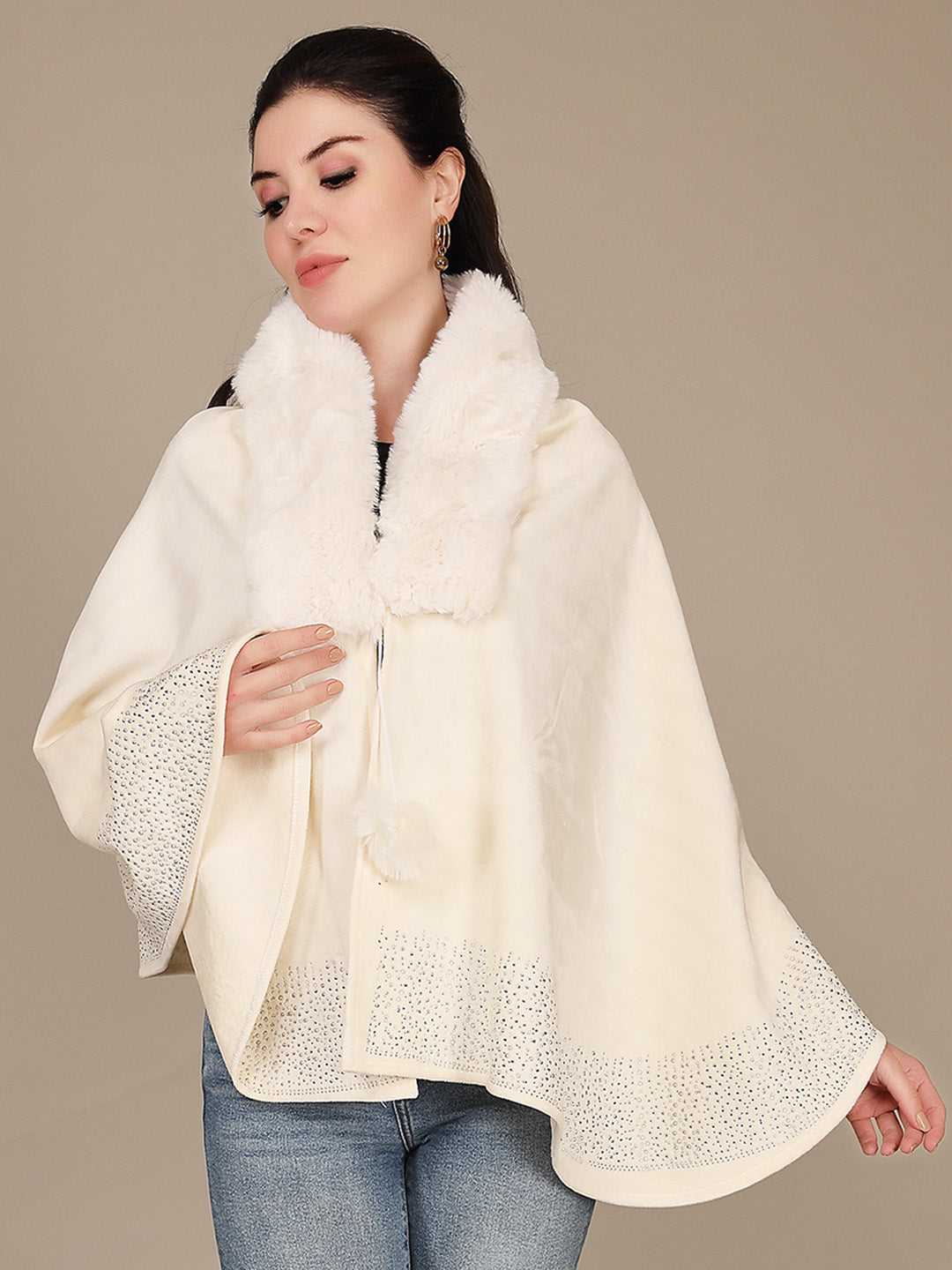Elegant Drape Shrug