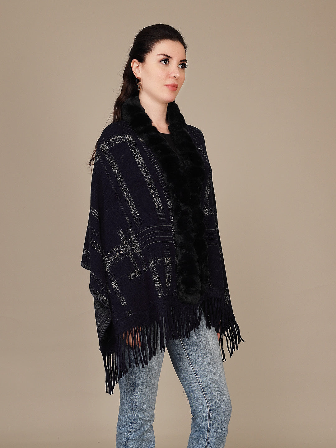 Elegant Drape Shrug