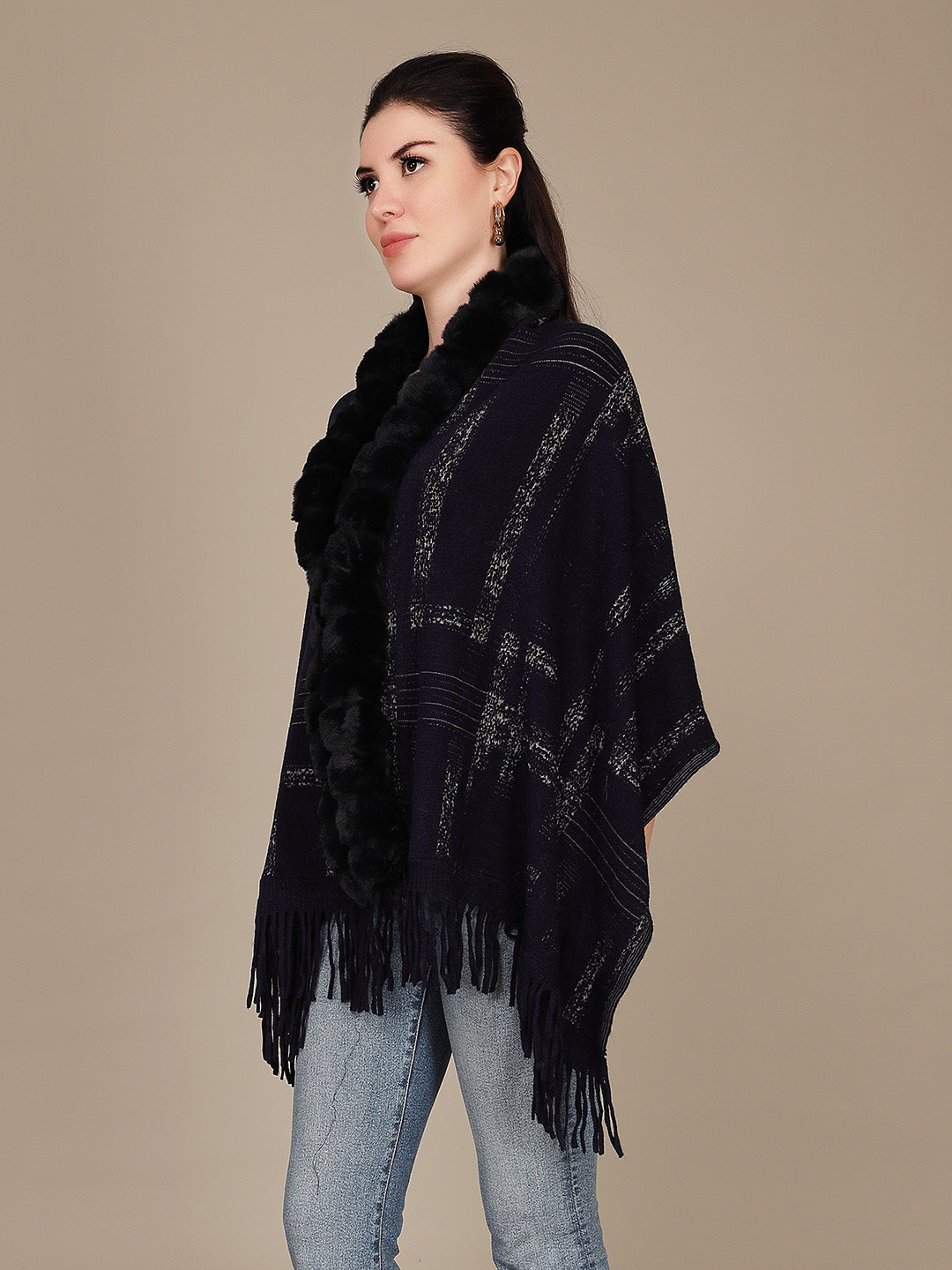 Elegant Drape Shrug