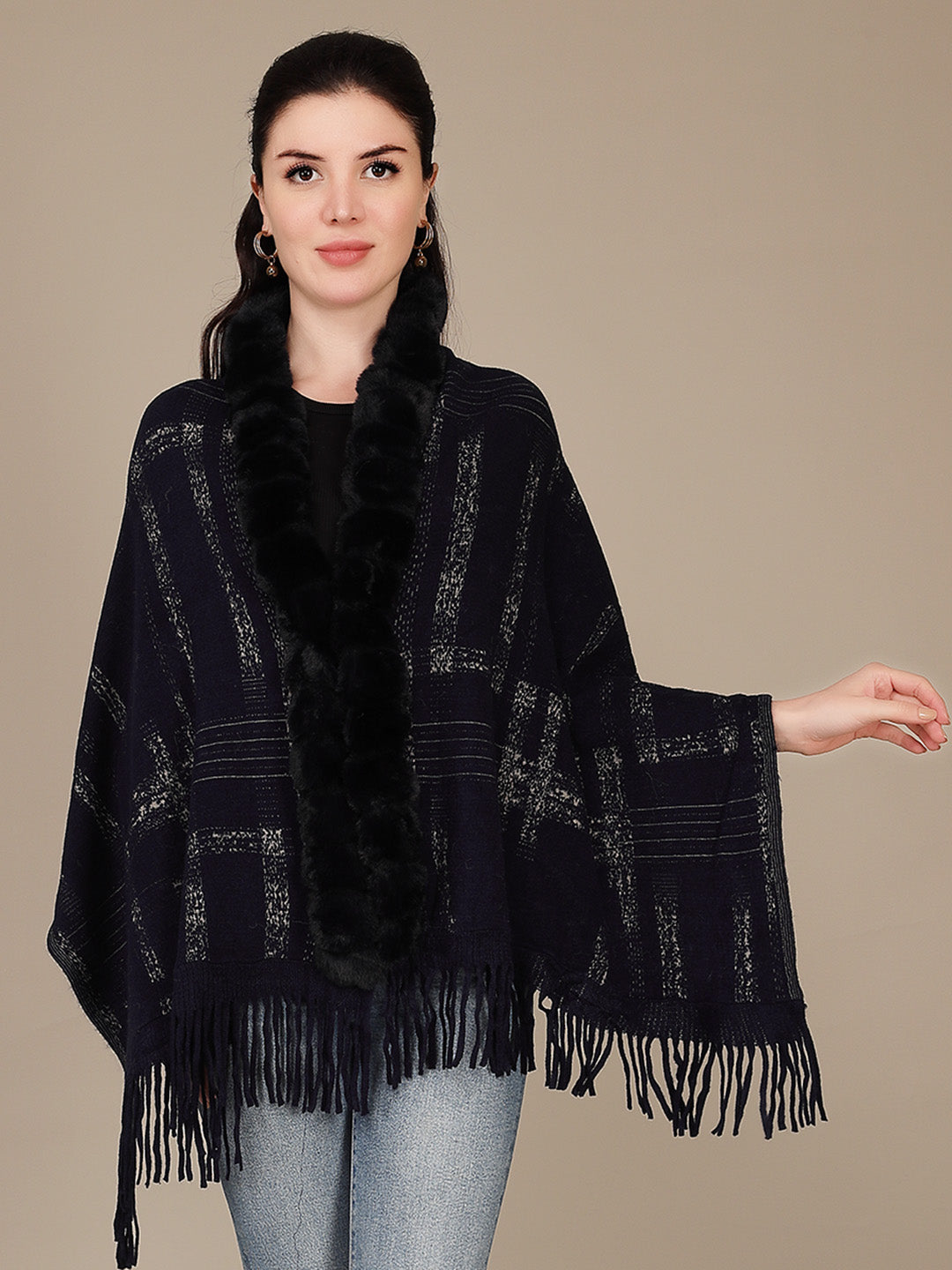 Elegant Drape Shrug