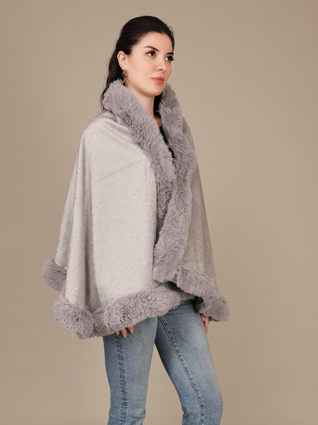 Elegant Drape Shrug