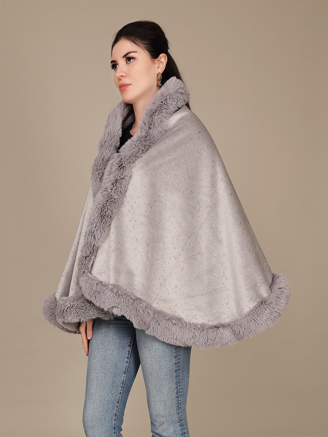 Elegant Drape Shrug
