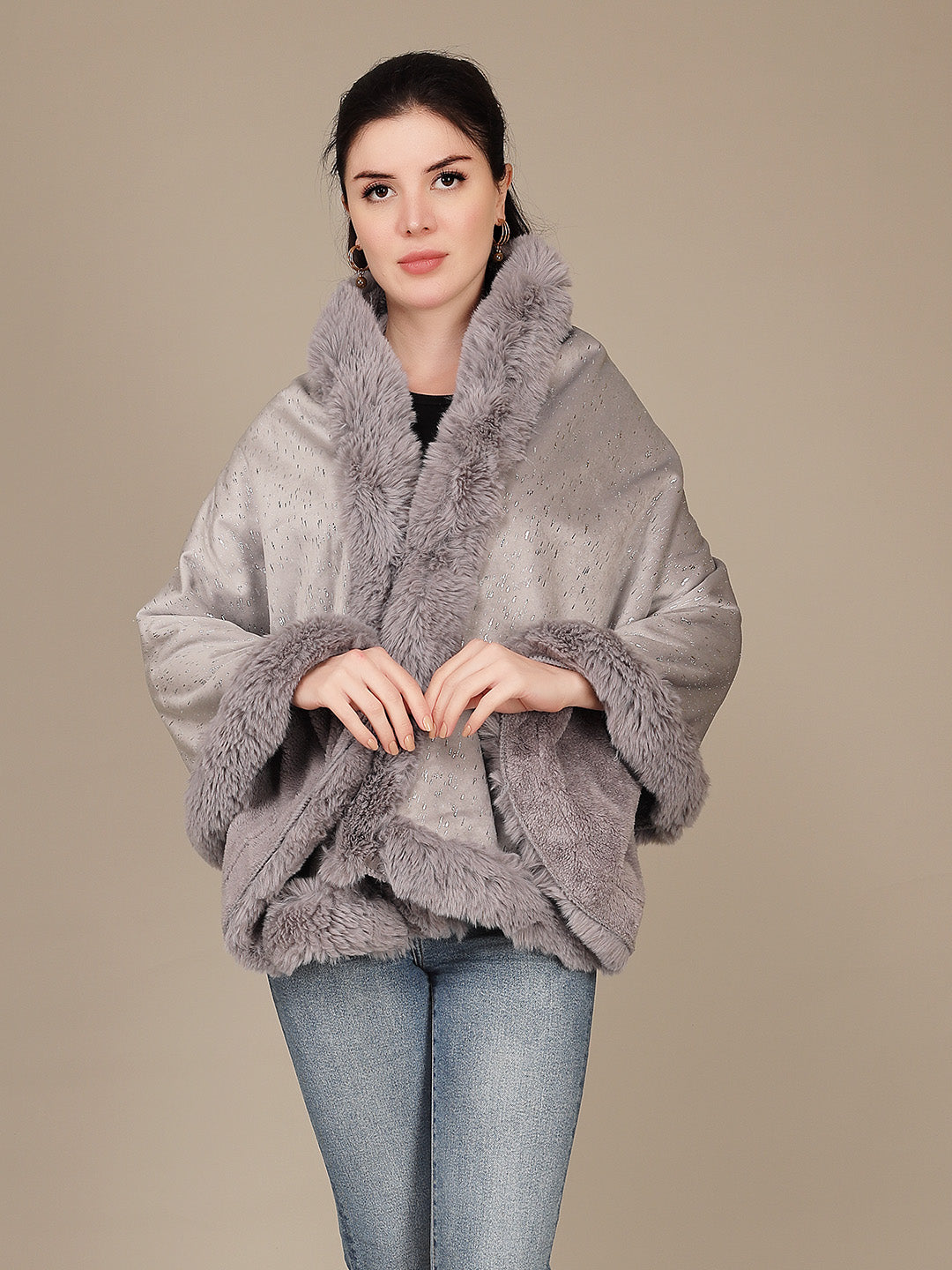 Elegant Drape Shrug