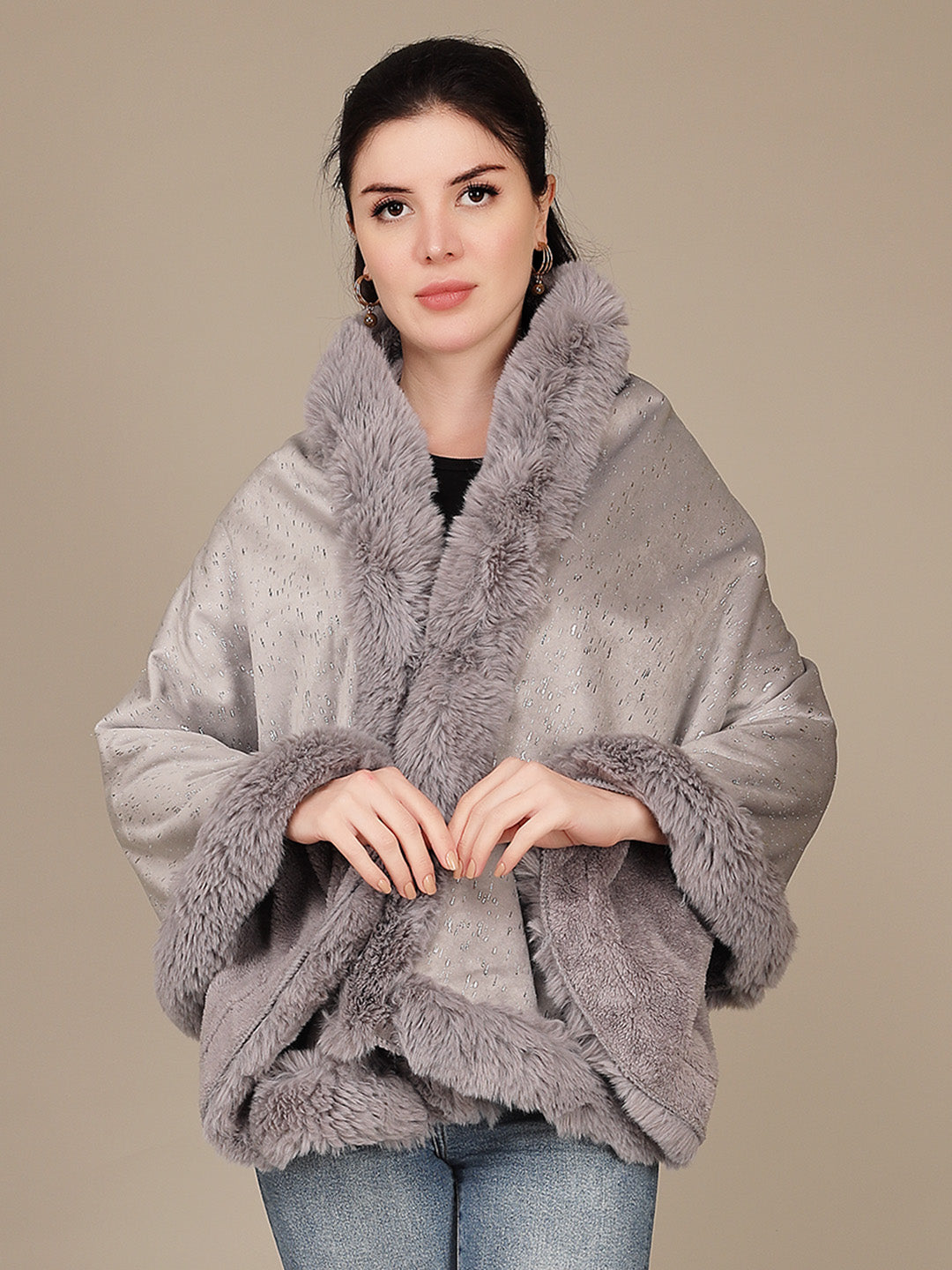 Elegant Drape Shrug