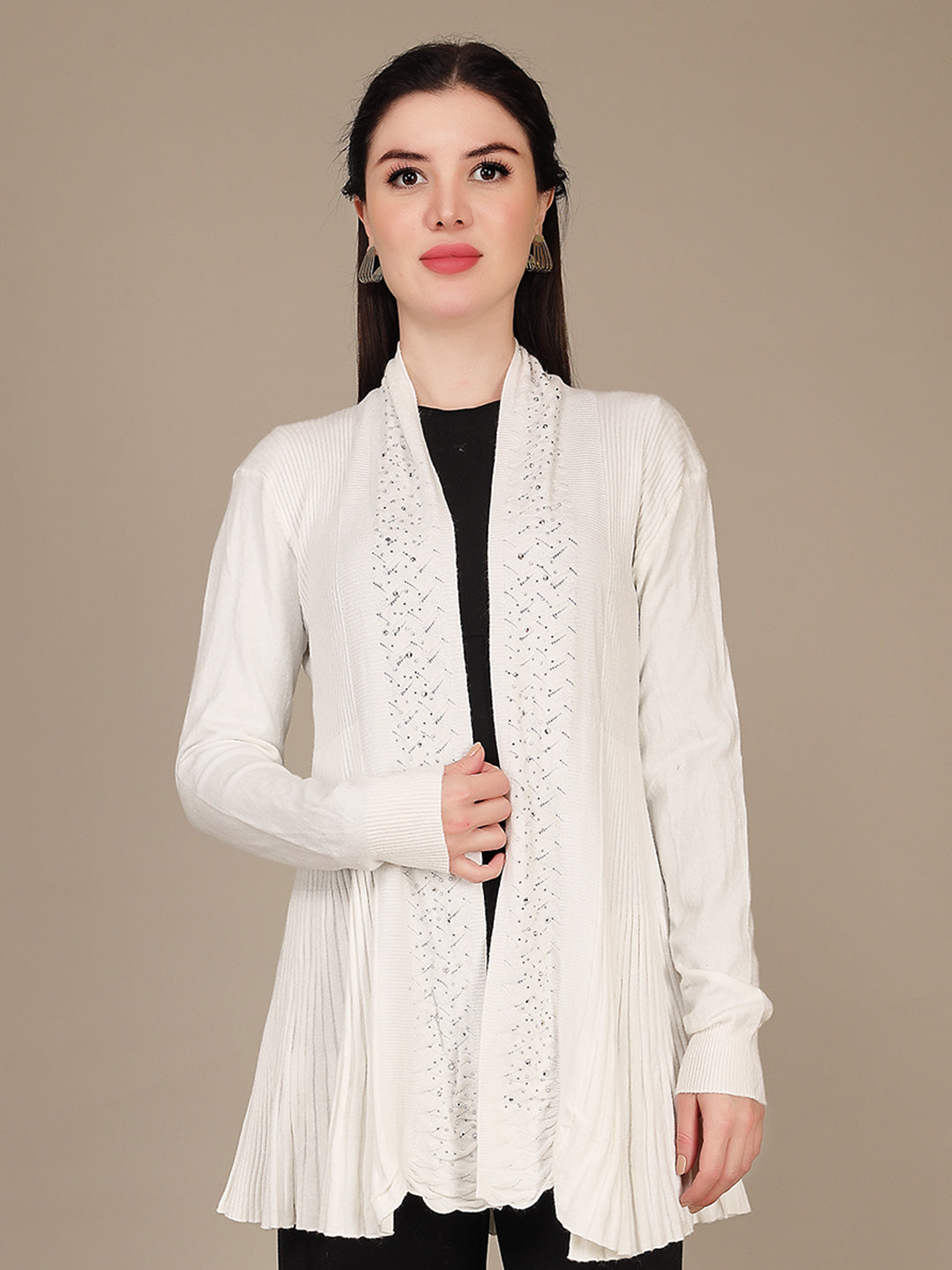 Elegant Drape Shrug