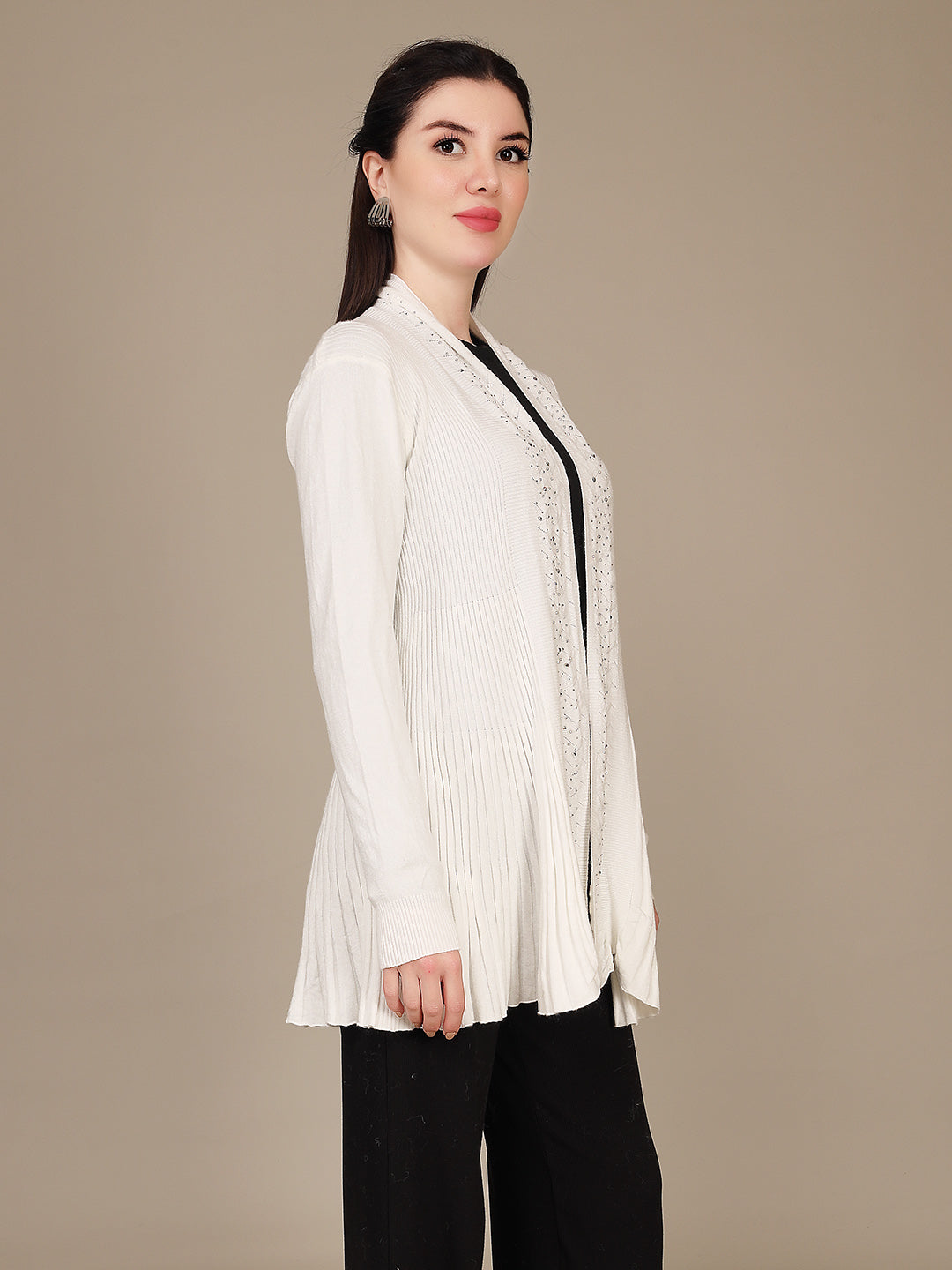 Elegant Drape Shrug