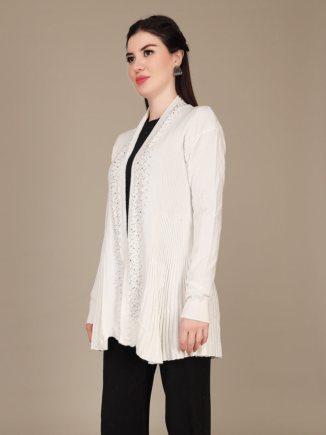 Elegant Drape Shrug