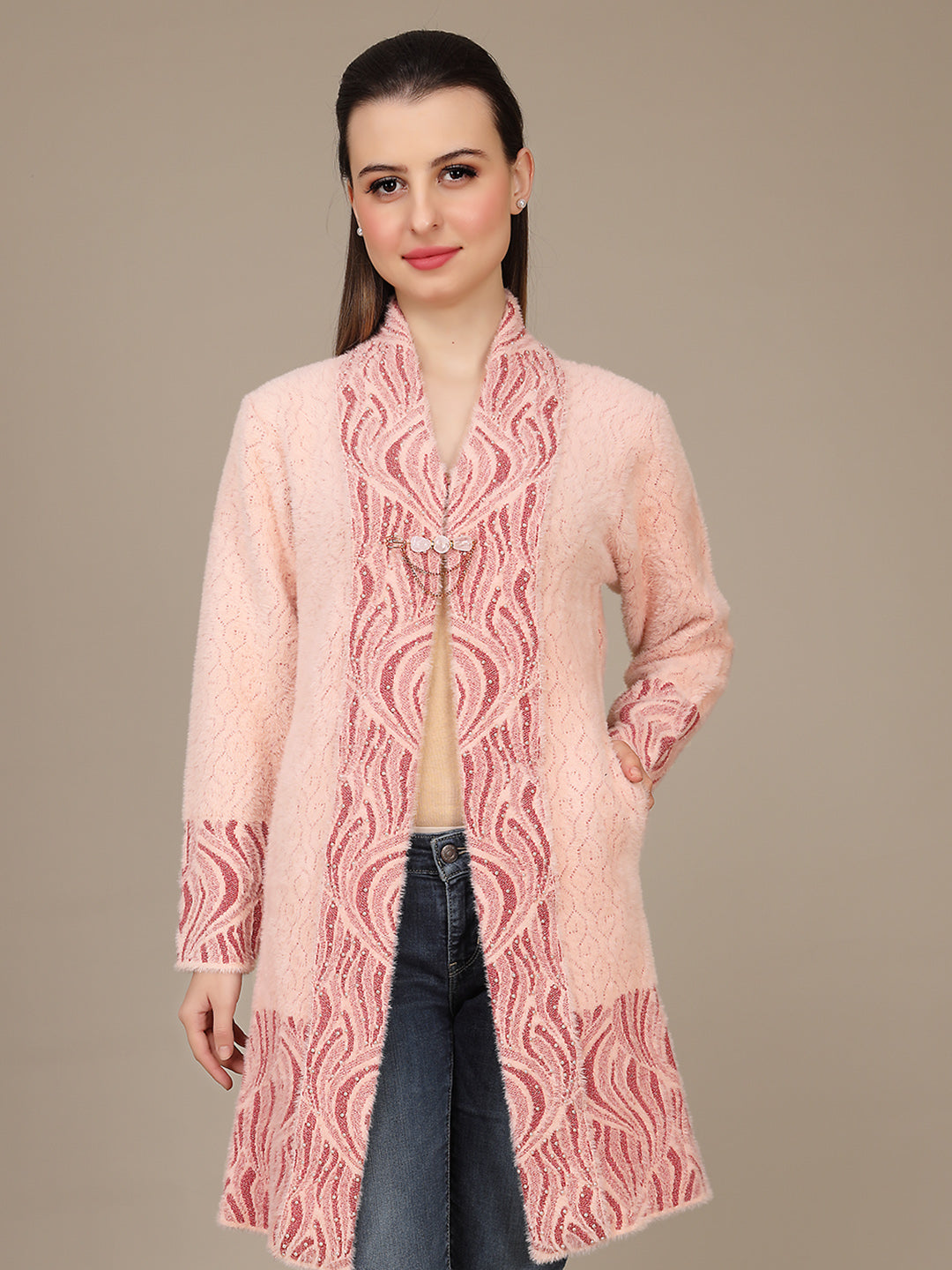 Elegant Drape Shrug