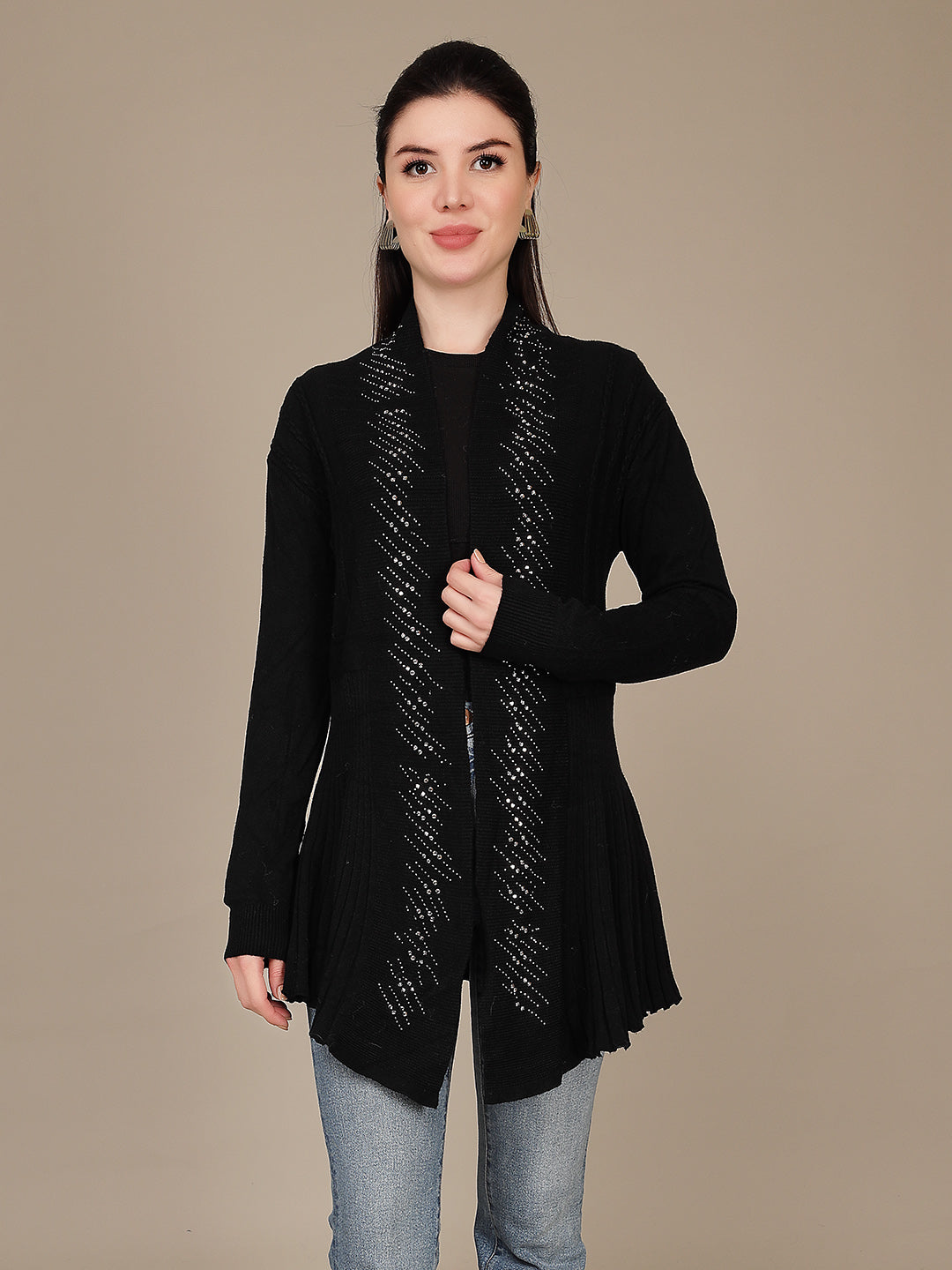 Elegant Drape Shrug