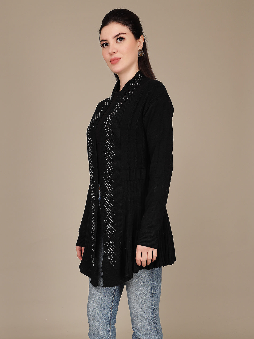 Elegant Drape Shrug