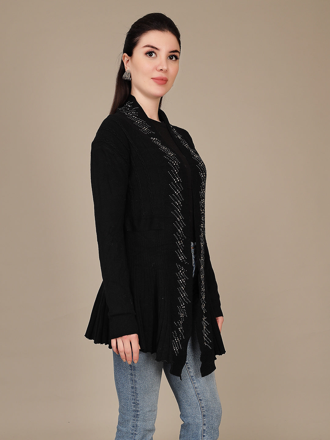 Elegant Drape Shrug