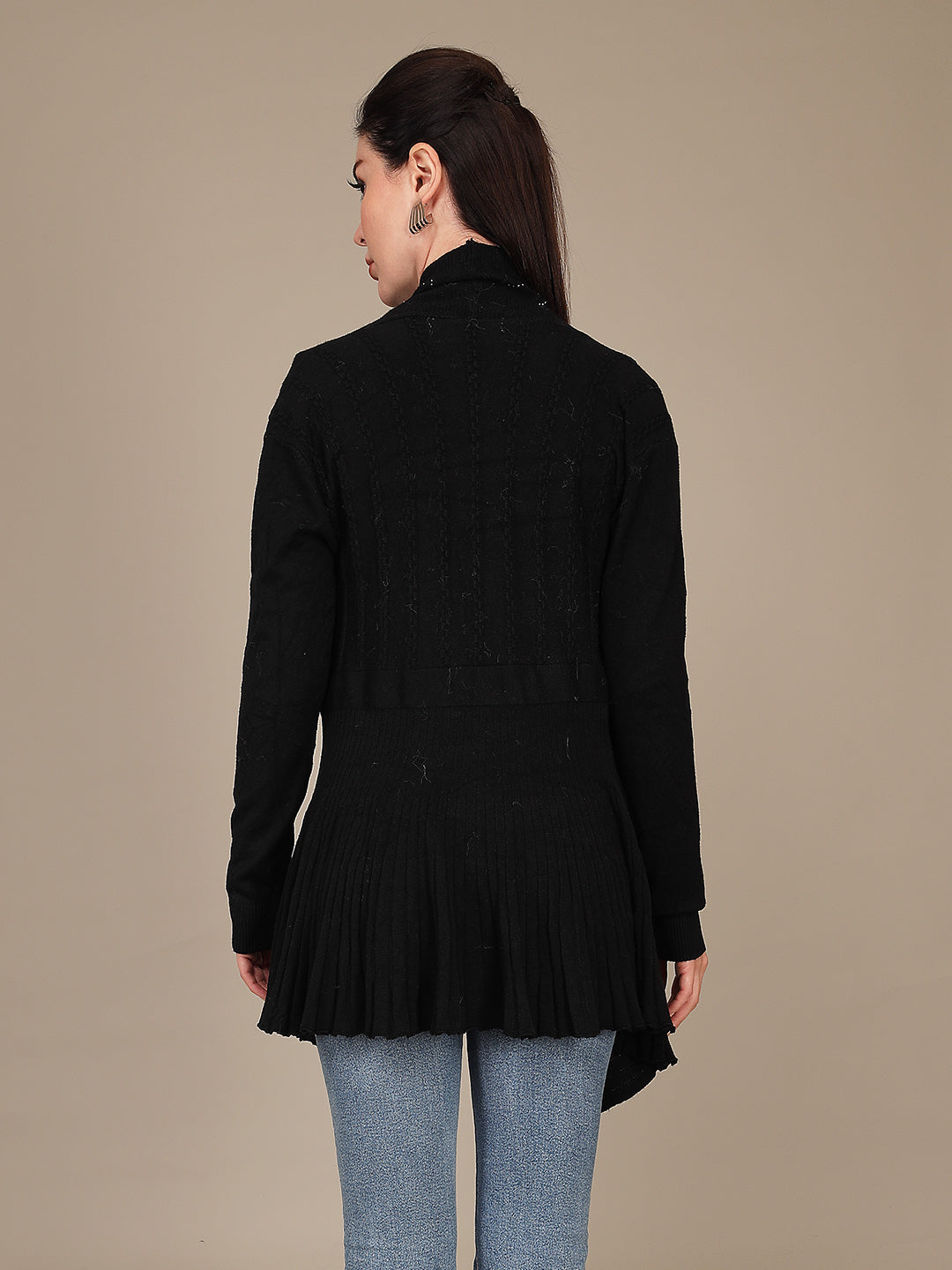 Elegant Drape Shrug
