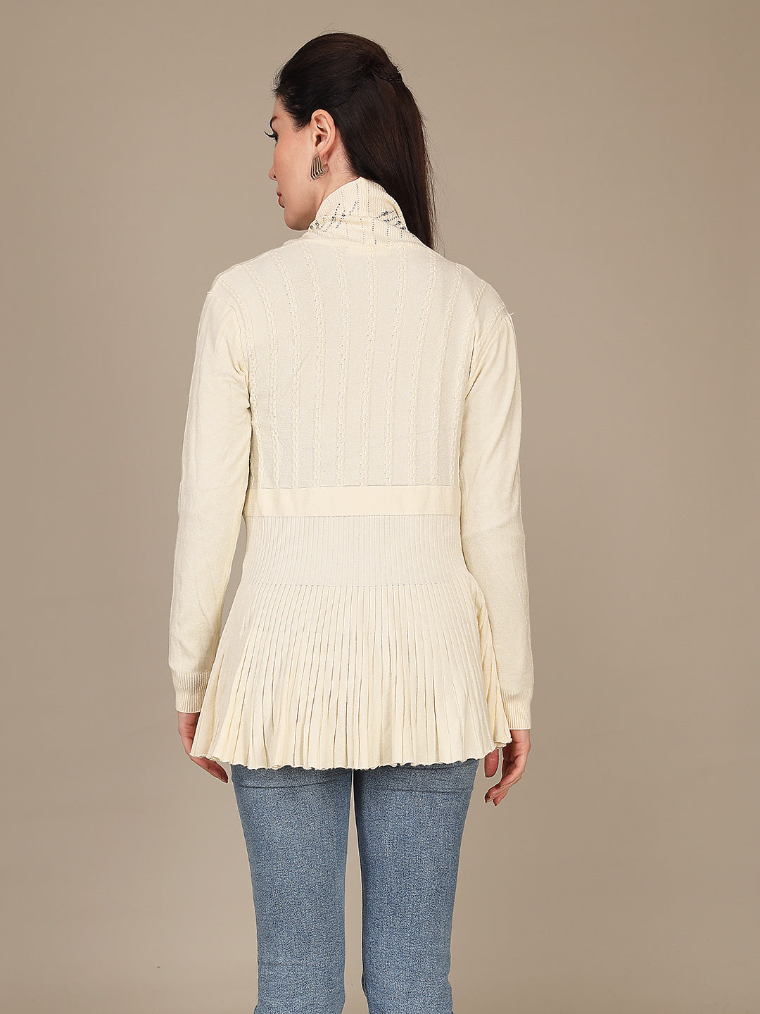 Elegant Drape Shrug