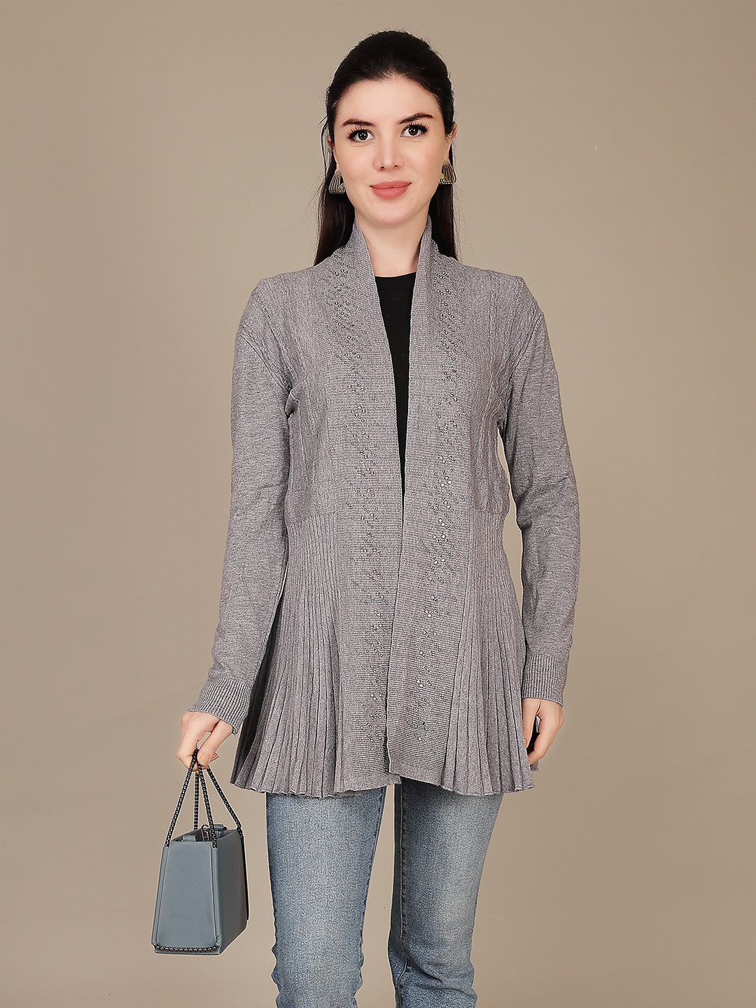 Elegant Drape Shrug