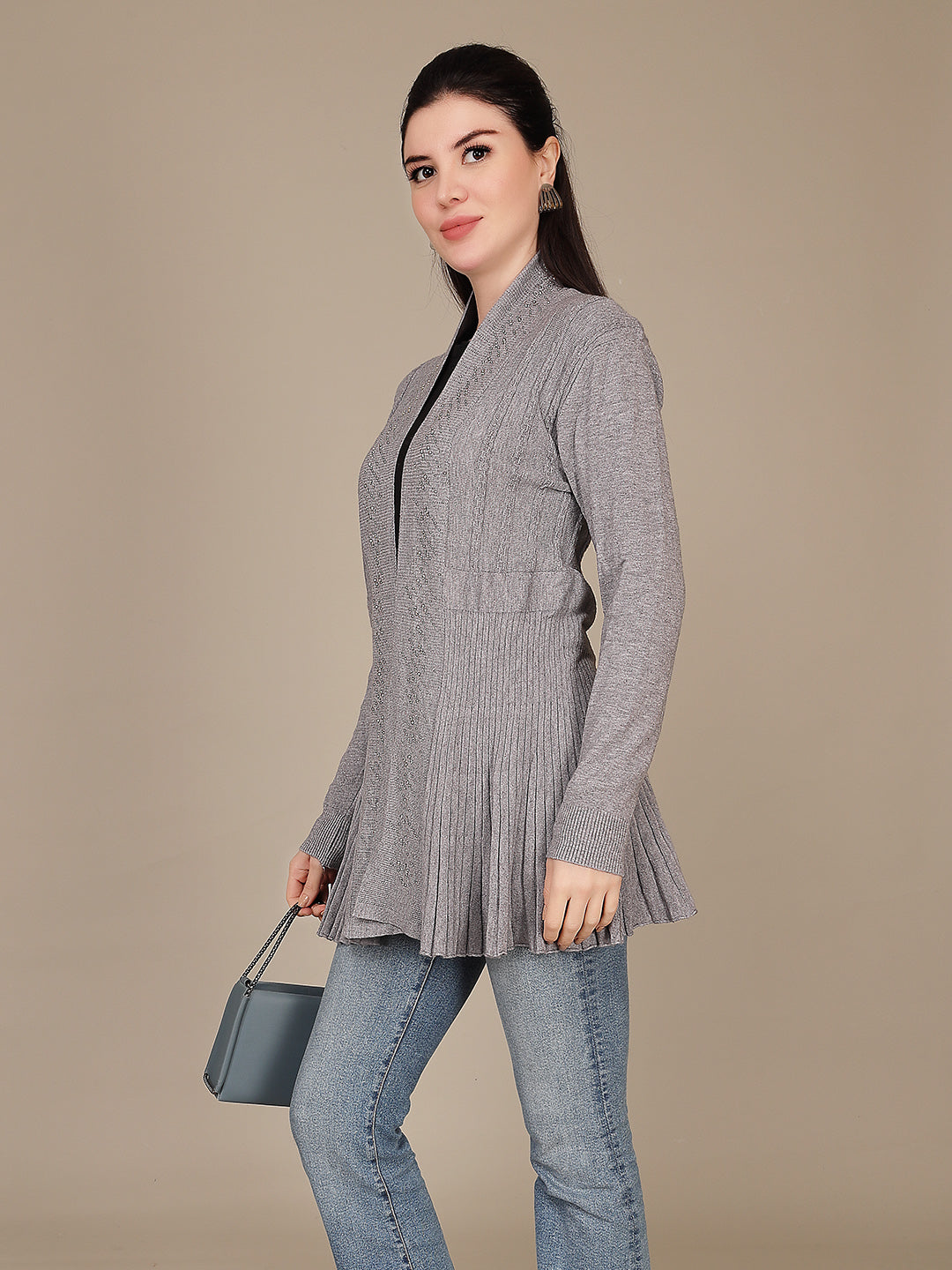Elegant Drape Shrug