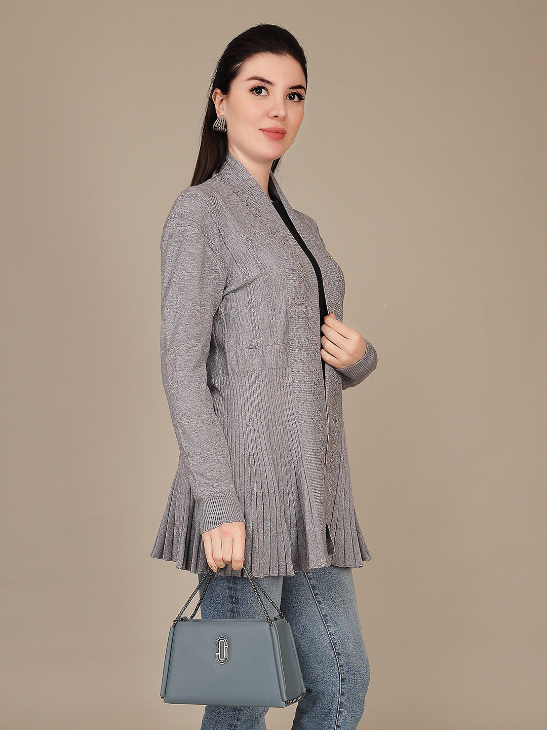 Elegant Drape Shrug