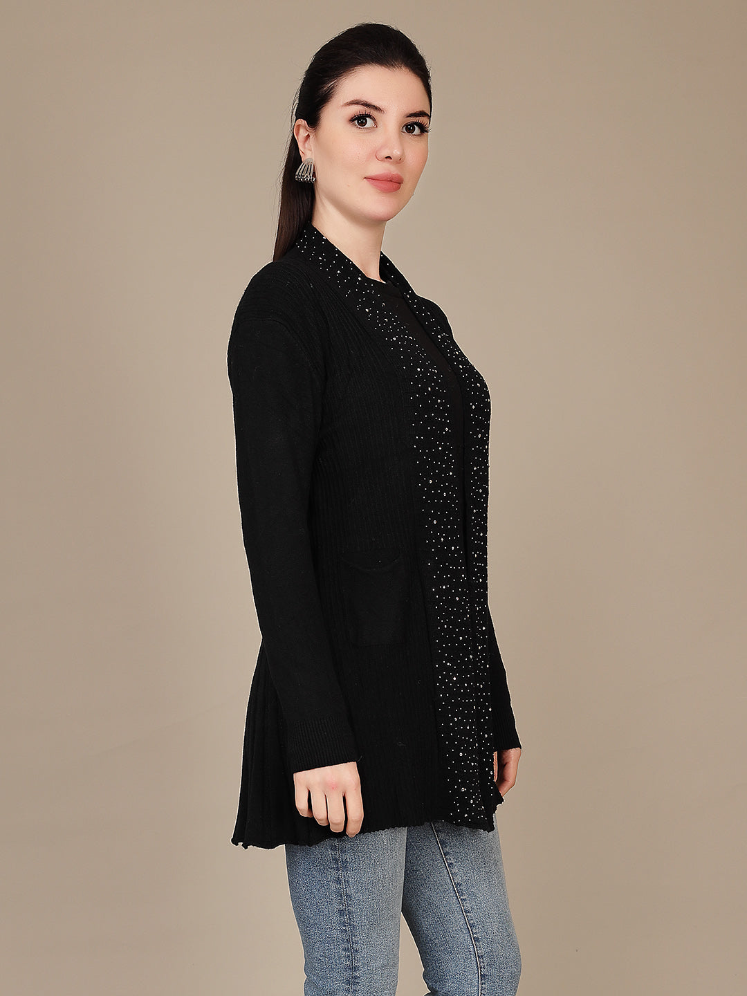 Elegant Drape Shrug