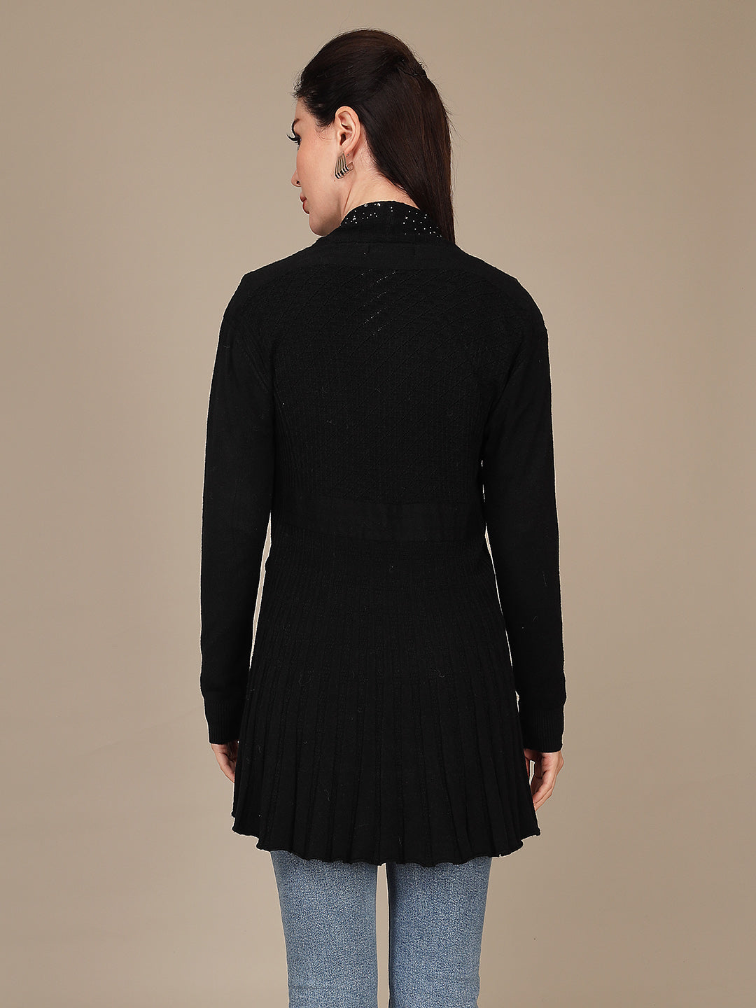 Elegant Drape Shrug