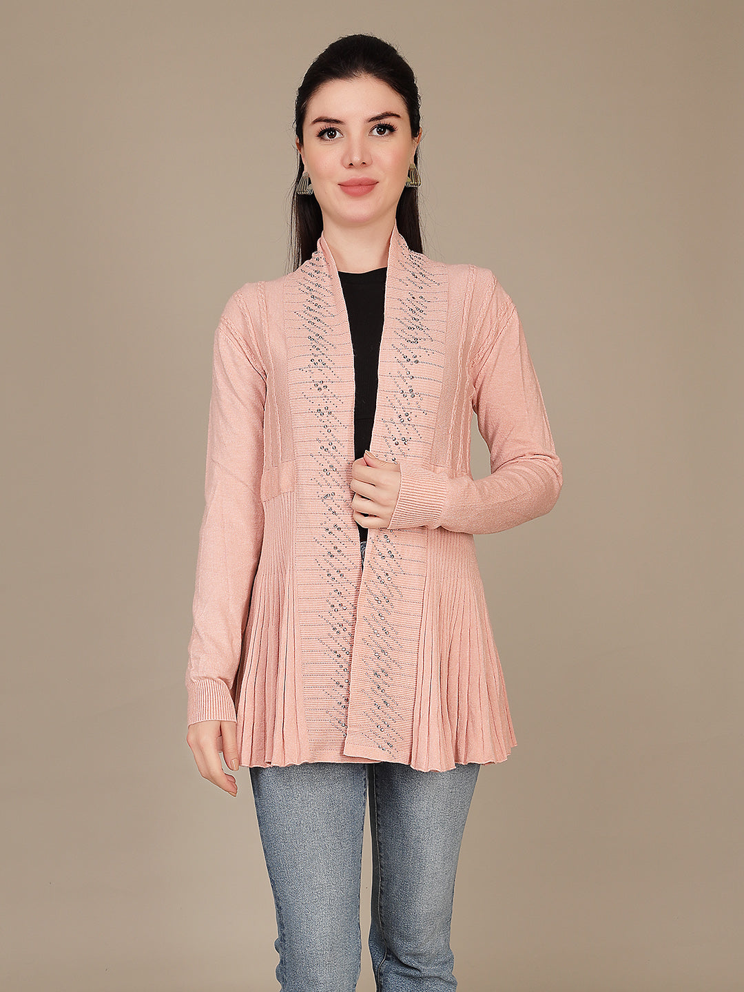 Elegant Drape Shrug