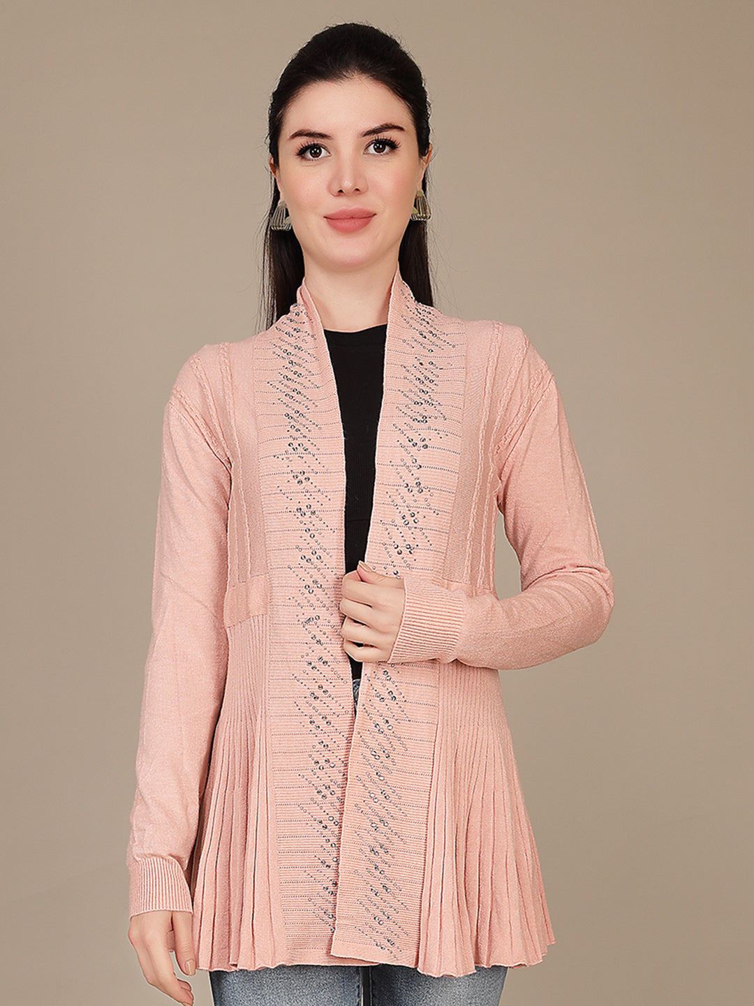 Elegant Drape Shrug
