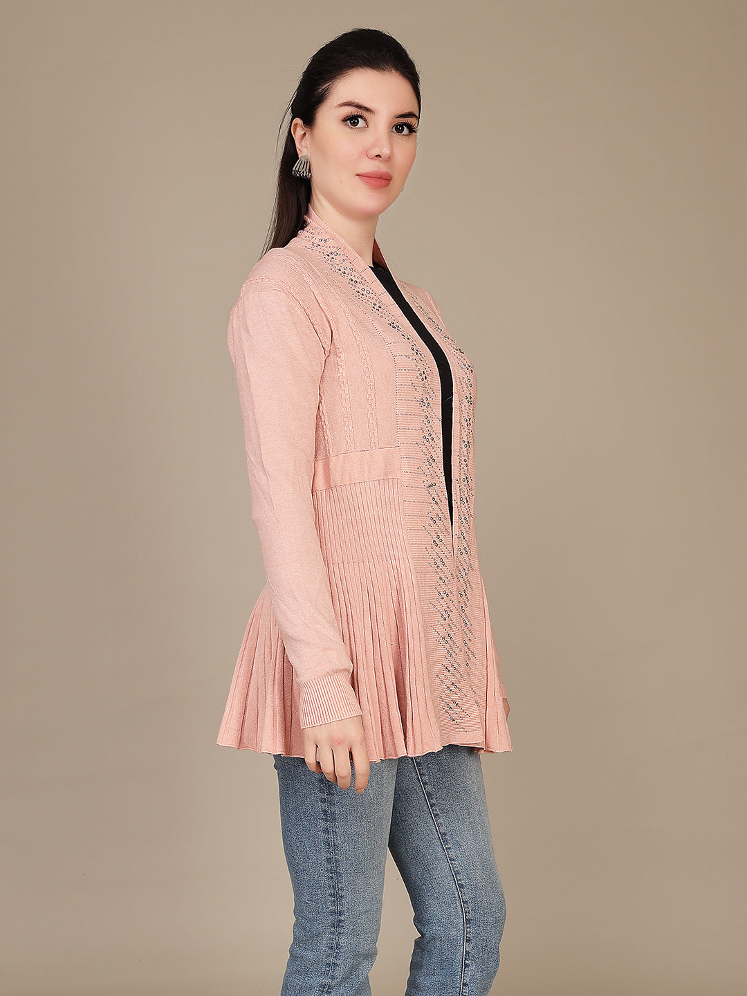 Elegant Drape Shrug