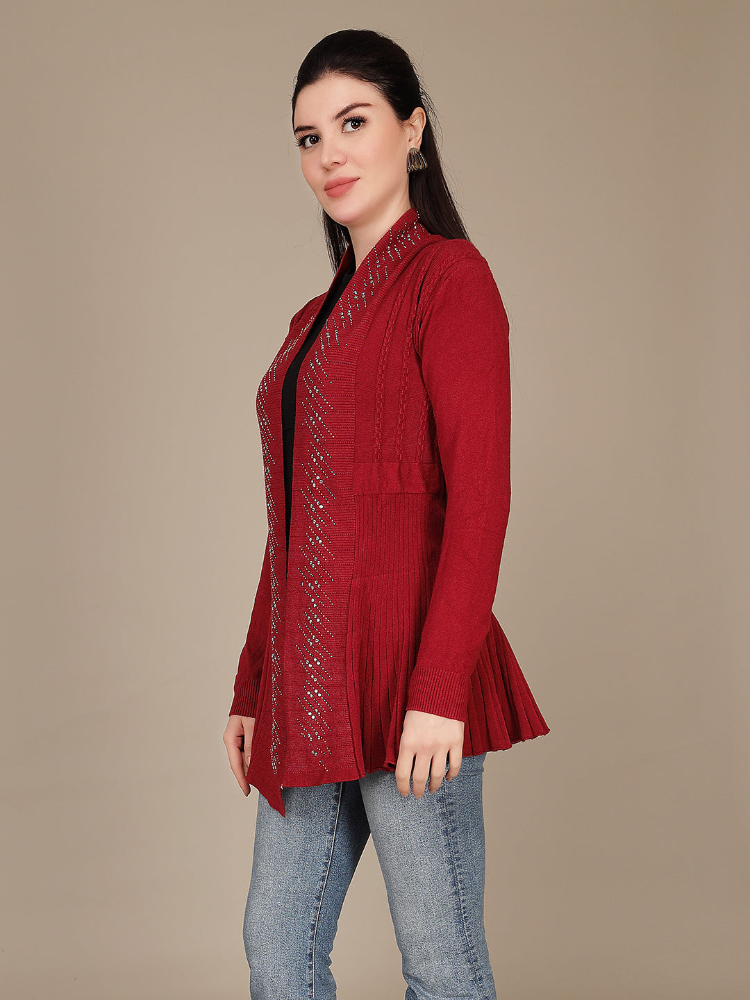 Elegant Drape Shrug