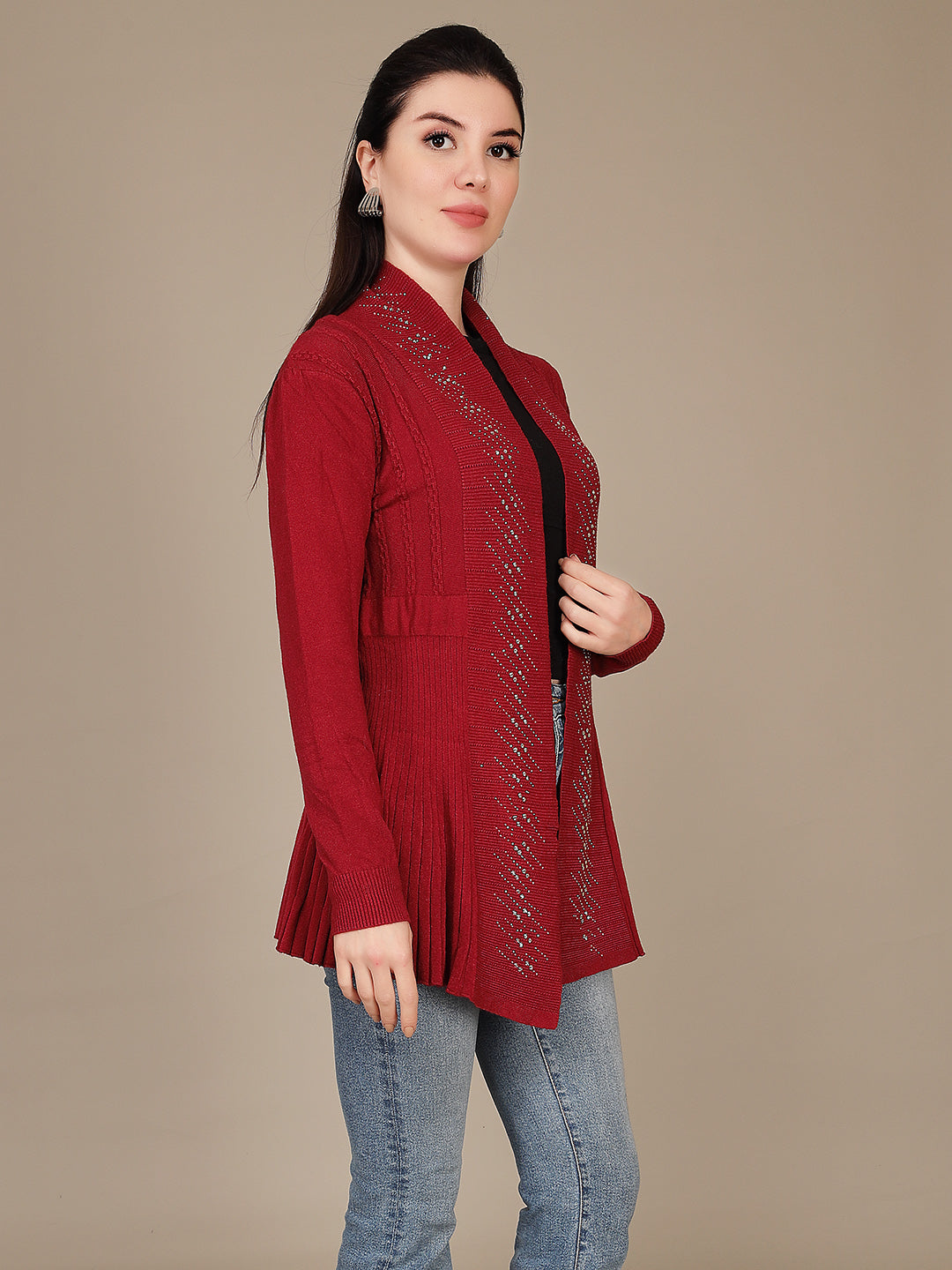 Elegant Drape Shrug