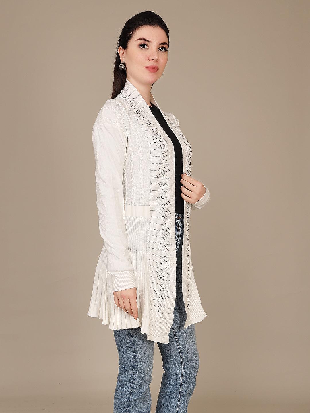 Elegant Drape Shrug