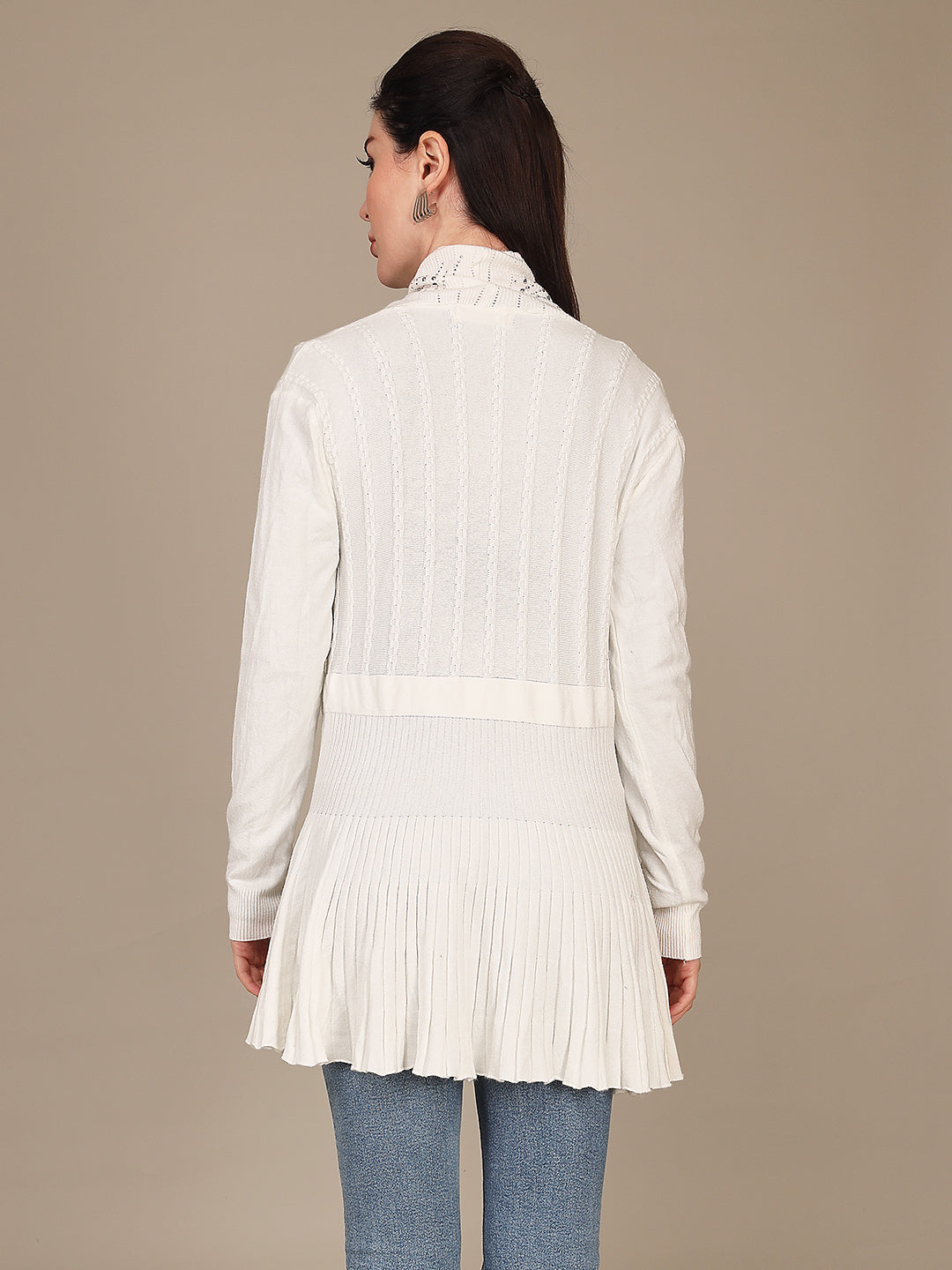 Elegant Drape Shrug