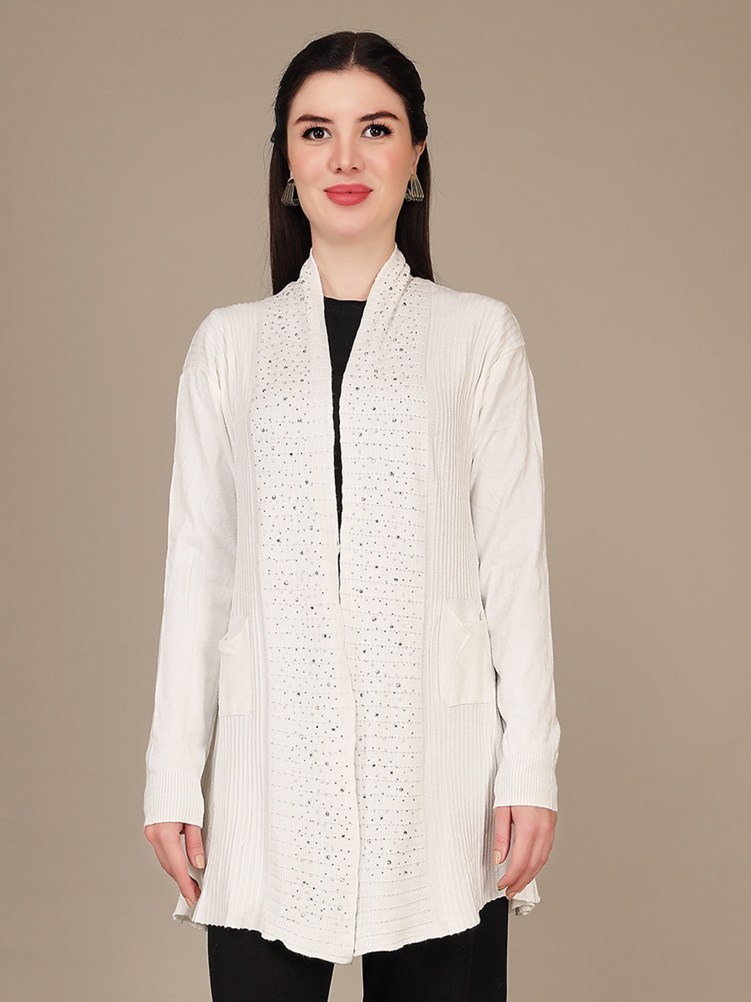 Elegant Drape Shrug