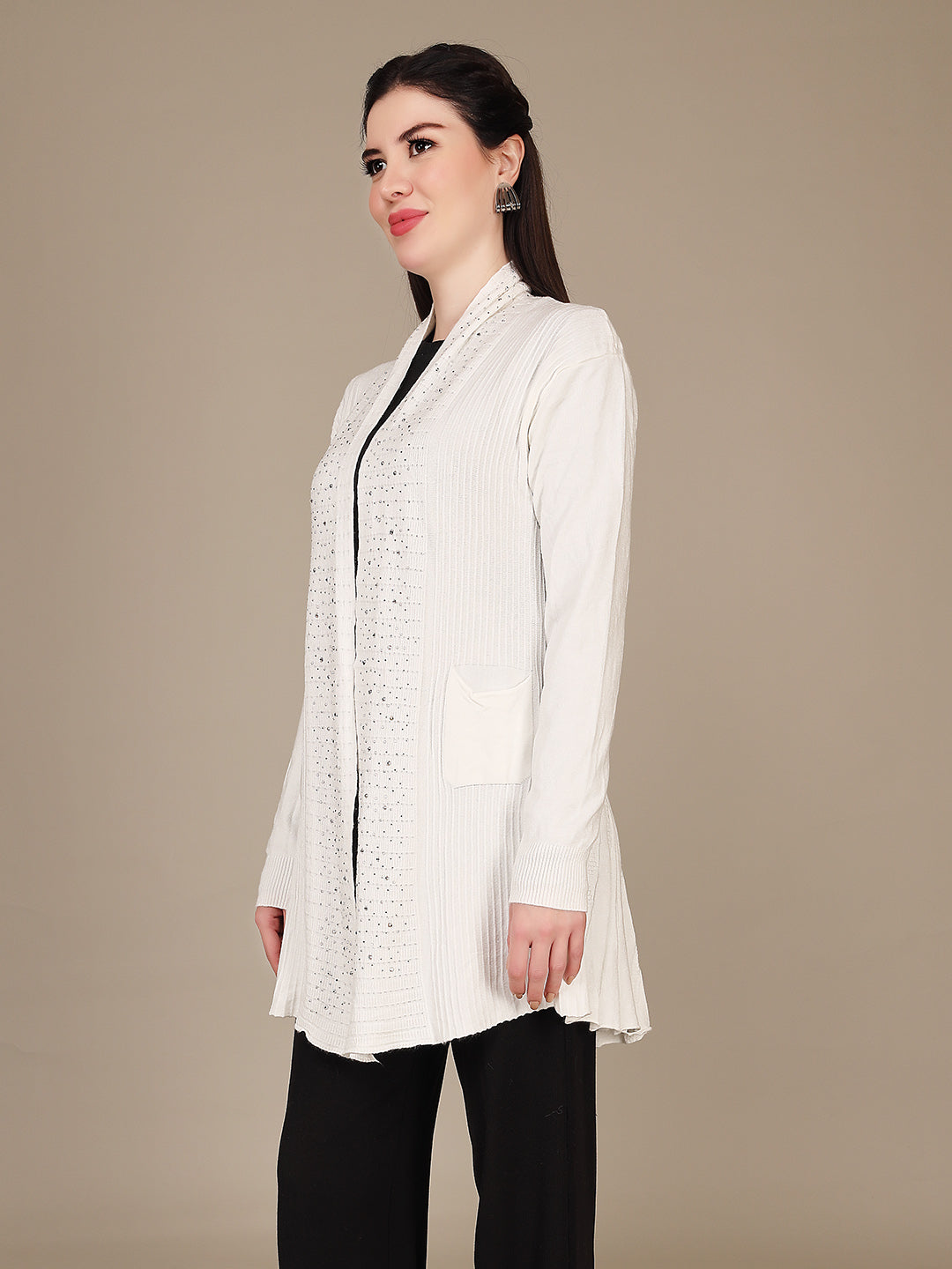 Elegant Drape Shrug