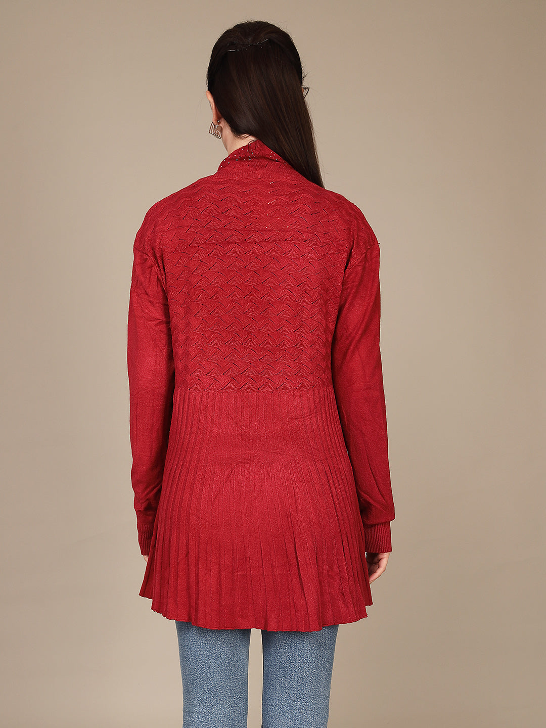 Elegant Drape Shrug