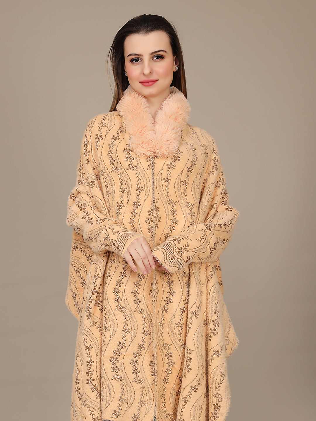 Elegant Drape Shrug
