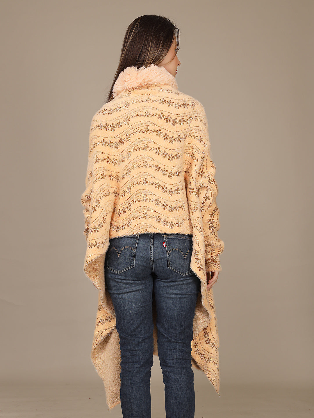 Elegant Drape Shrug