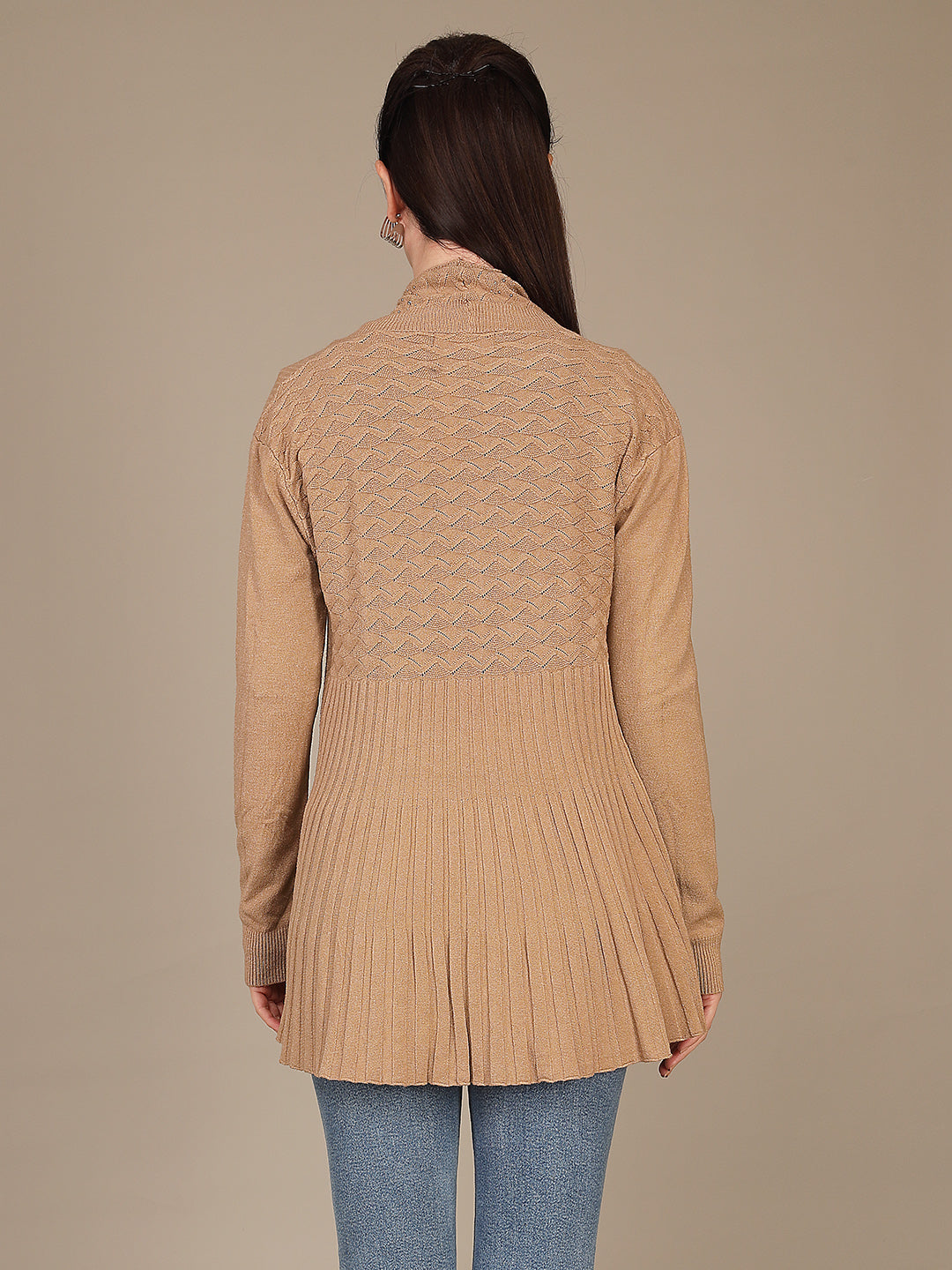 Elegant Drape Shrug
