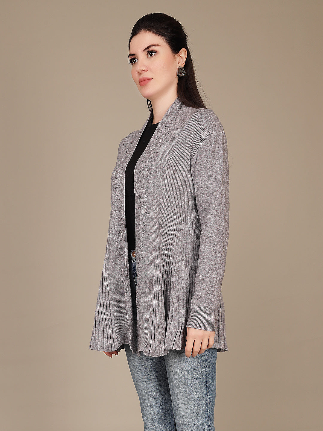 Elegant Drape Shrug