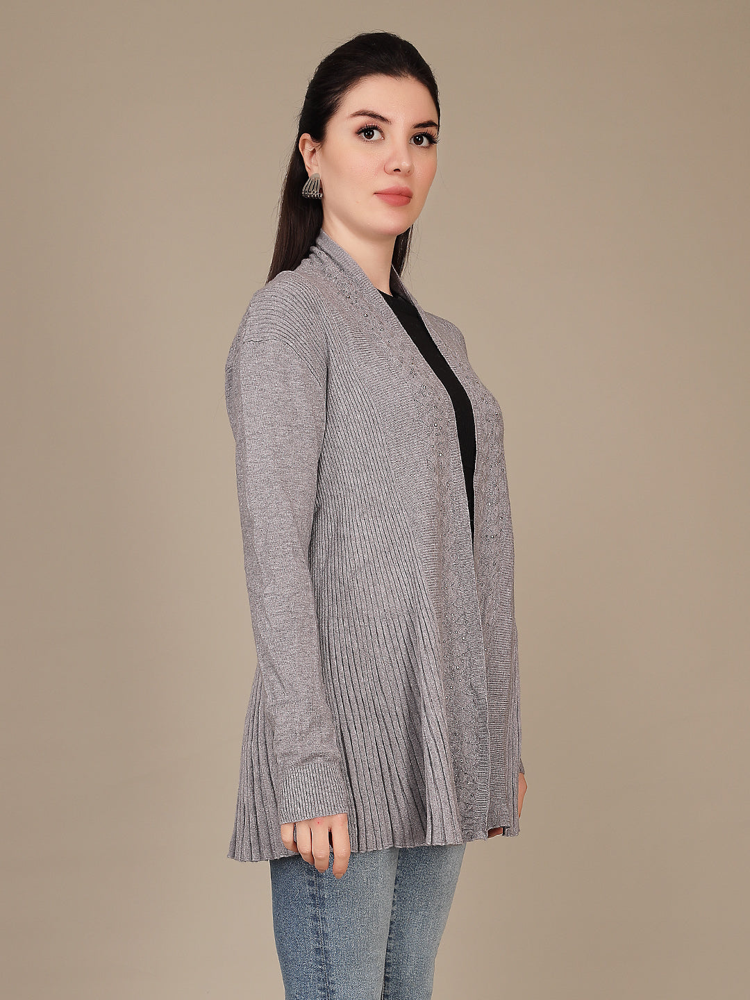 Elegant Drape Shrug
