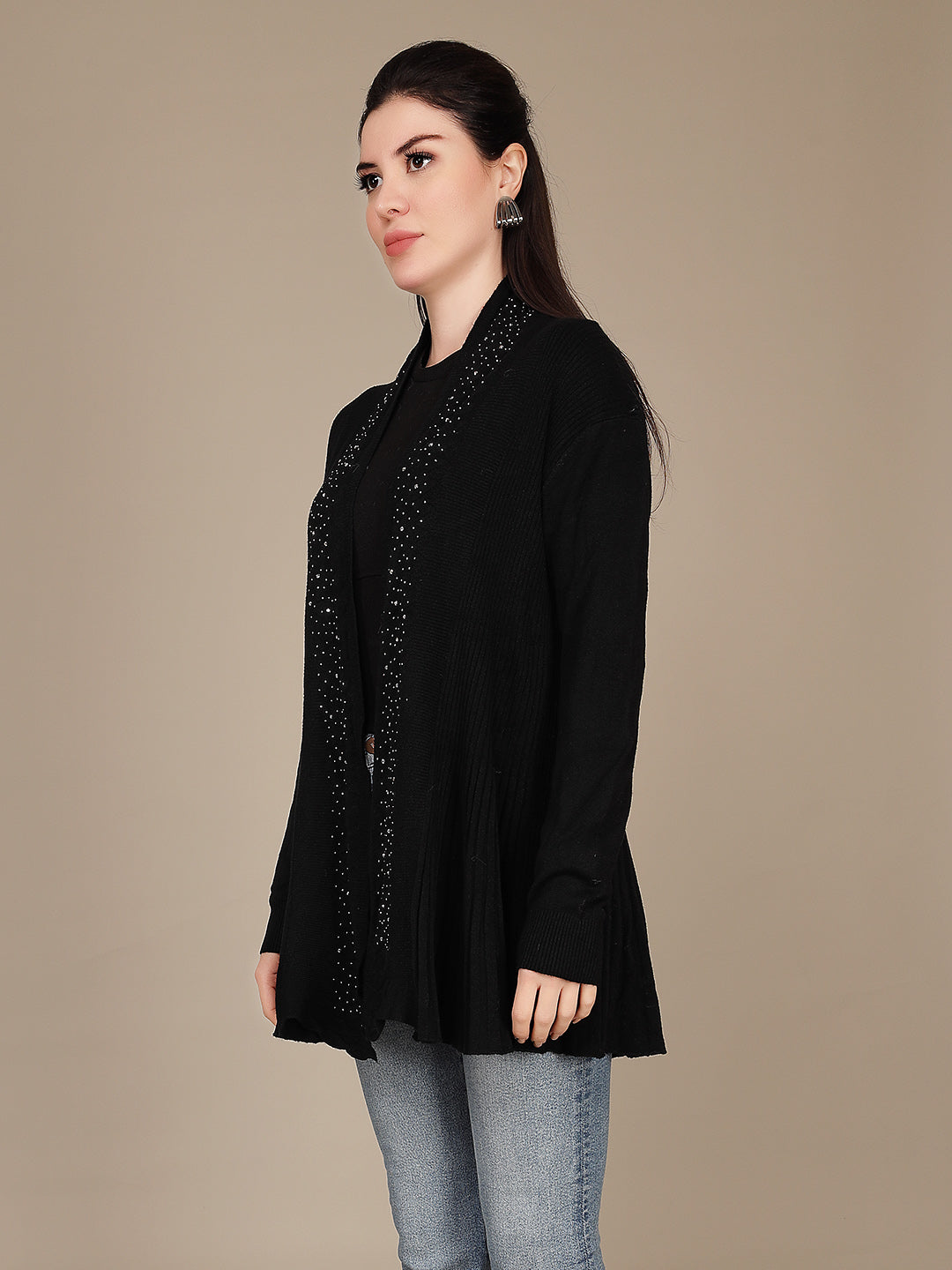 Elegant Drape Shrug