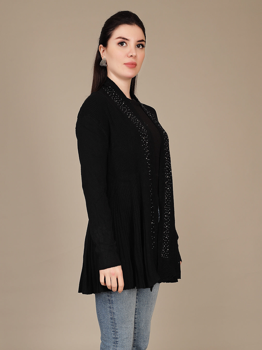 Elegant Drape Shrug