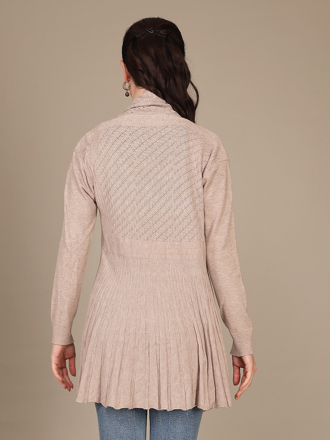 Elegant Drape Shrug