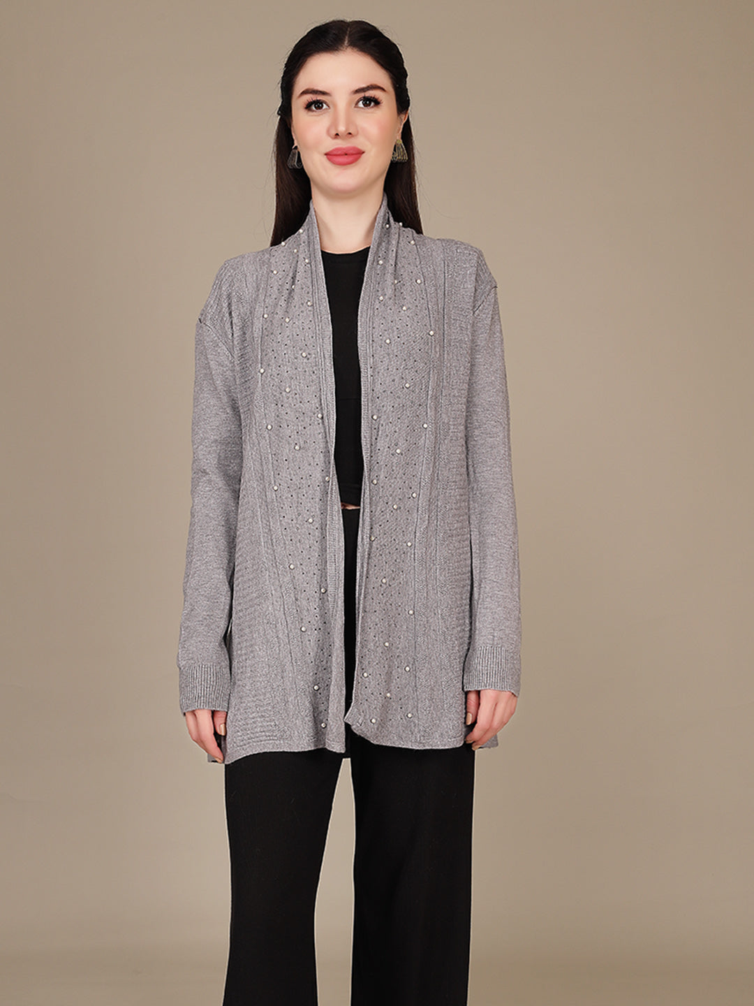 Elegant Drape Shrug