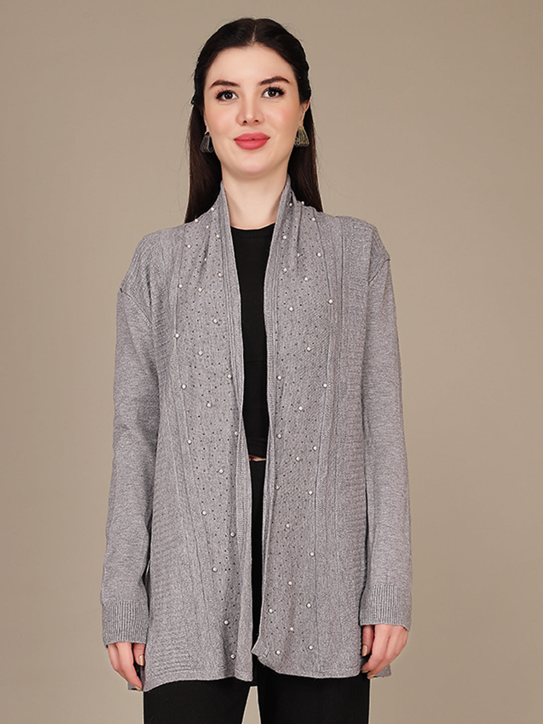 Elegant Drape Shrug