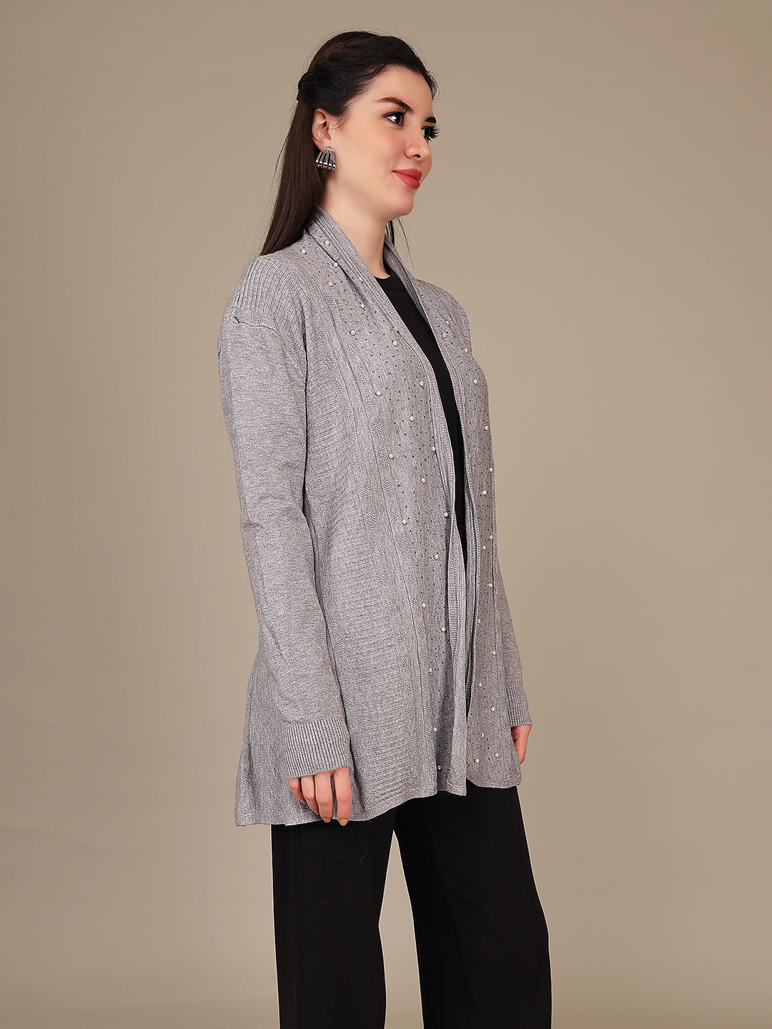Elegant Drape Shrug
