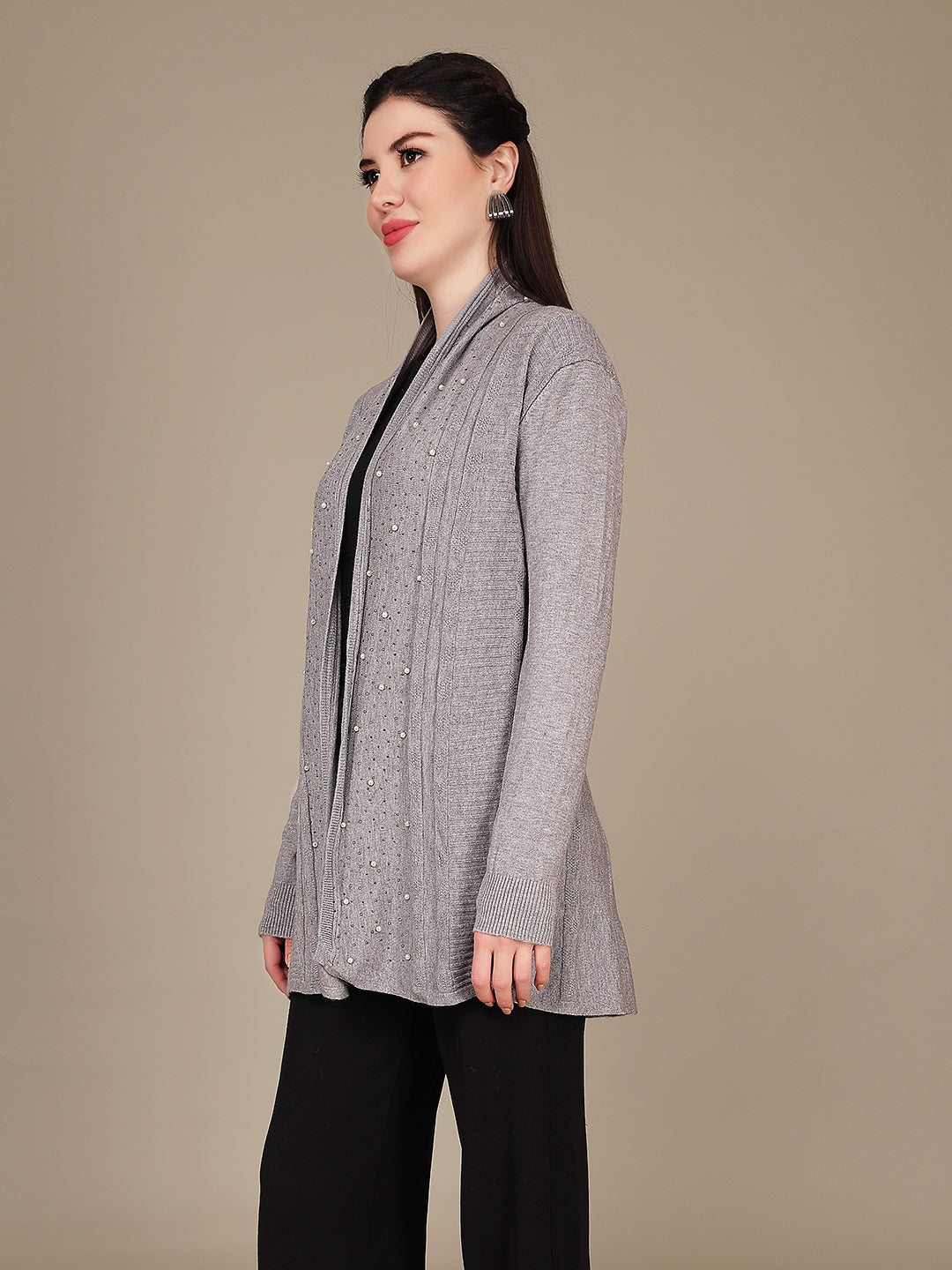 Elegant Drape Shrug