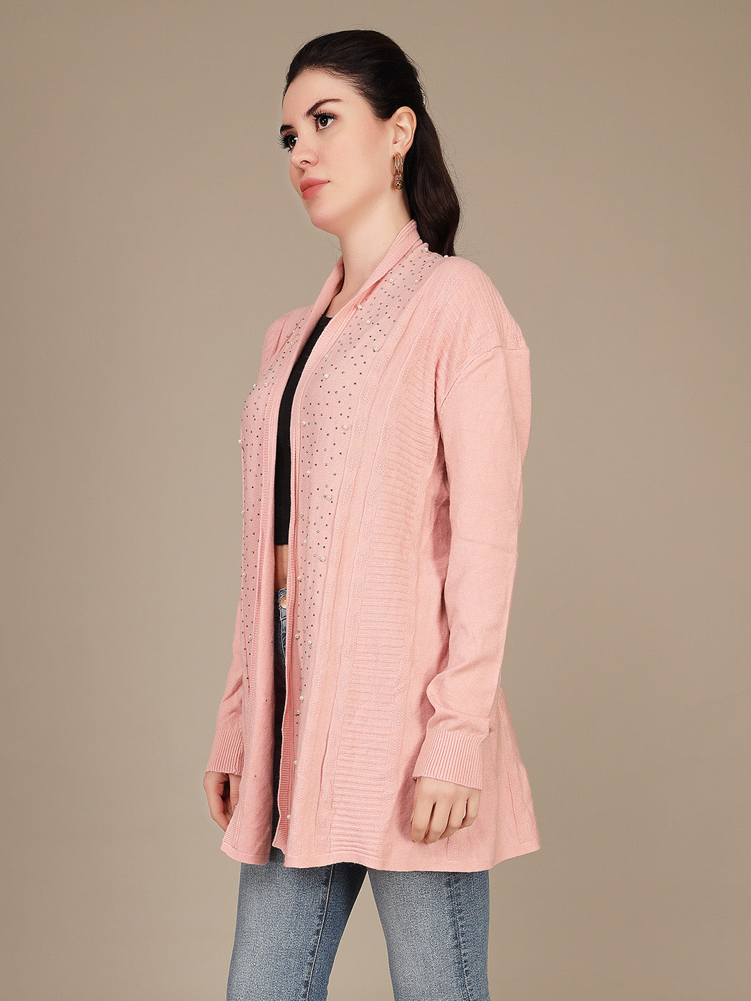 Elegant Drape Shrug
