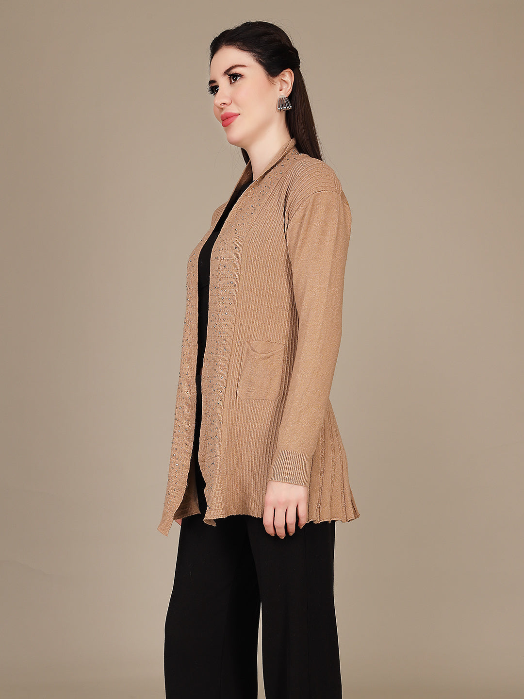 Elegant Drape Shrug