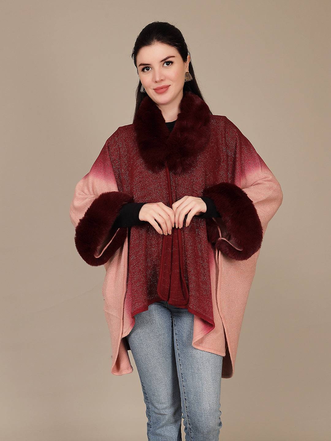 Elegant Drape Shrug