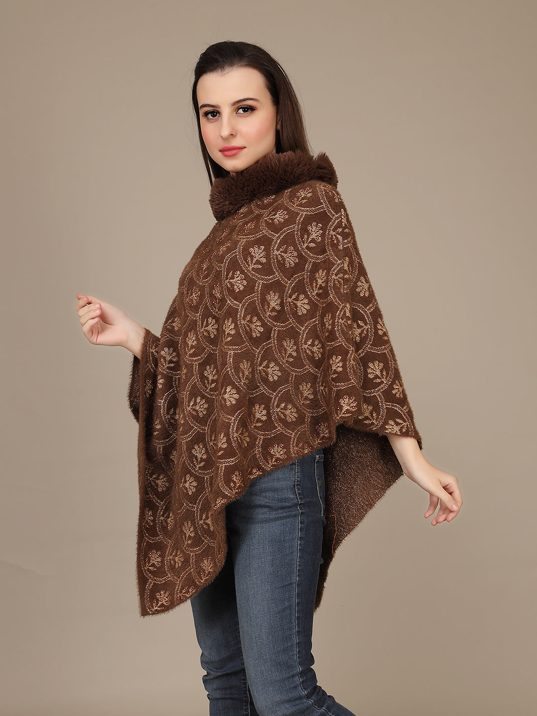 Elegant Drape Shrug